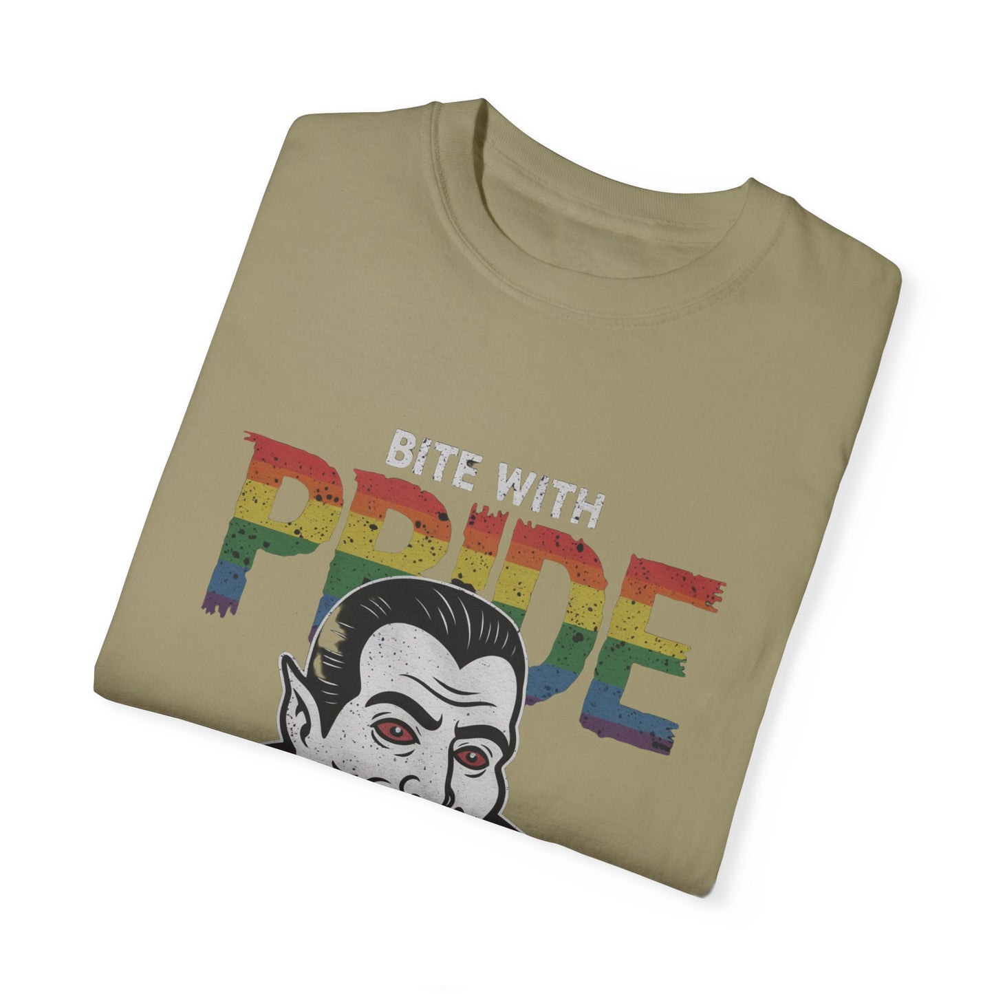 Pride-Inspired Vampire T-Shirt - Bite with Pride, Transylvania Back