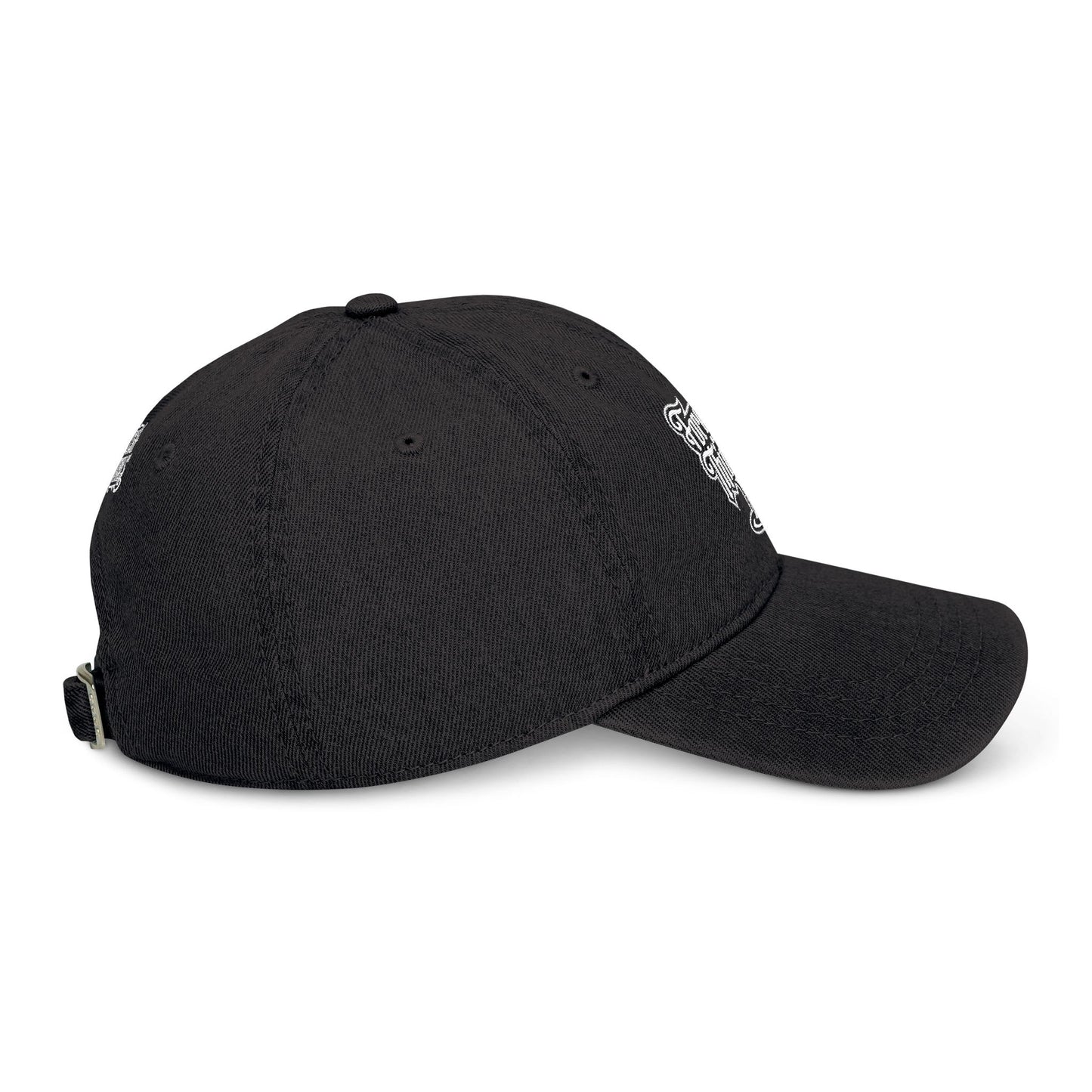 Embroidered Denim Hat - Forever Thirsty & Foolish Mortals