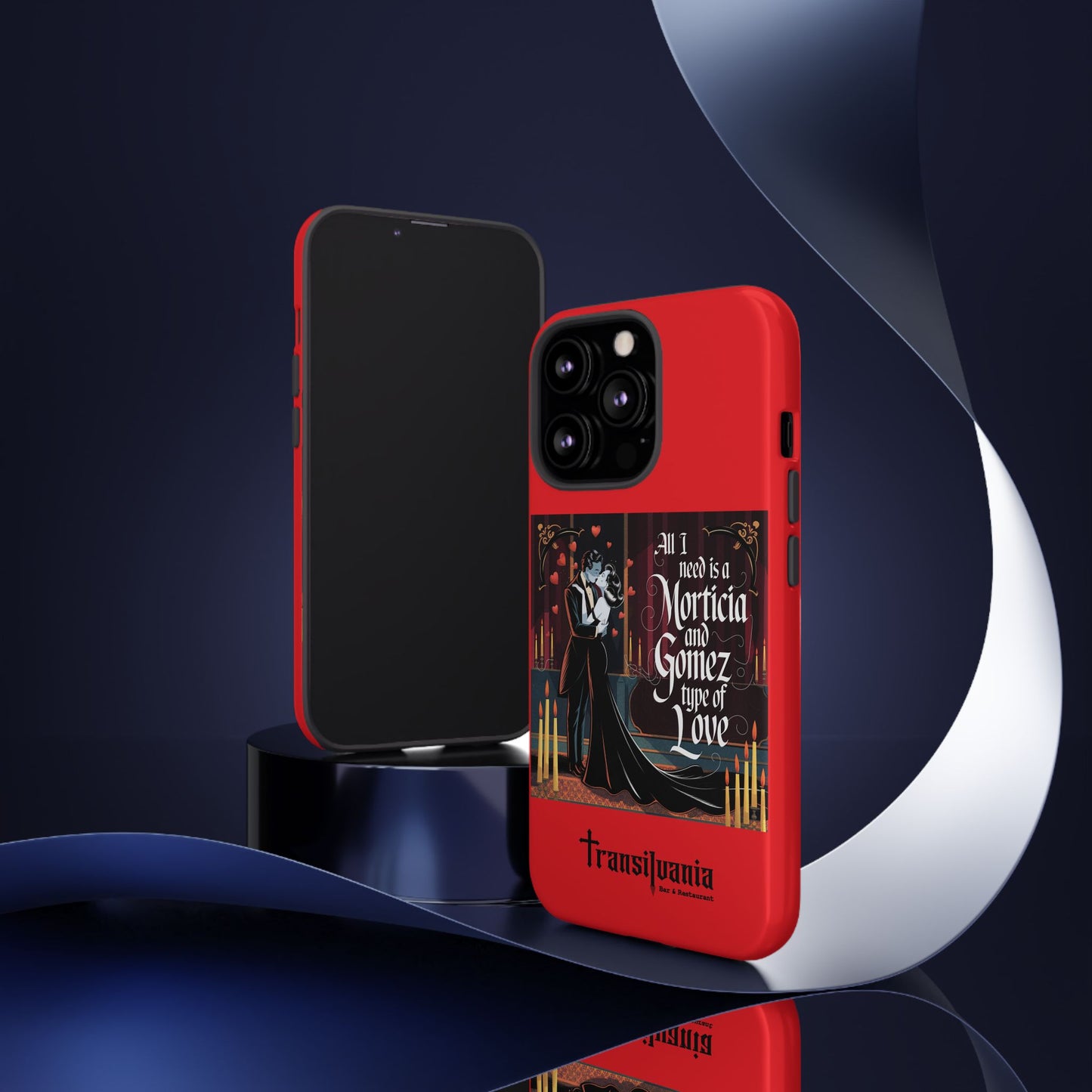 Transylvania Tough Case - Morticia & Gomez Type of Love Design
