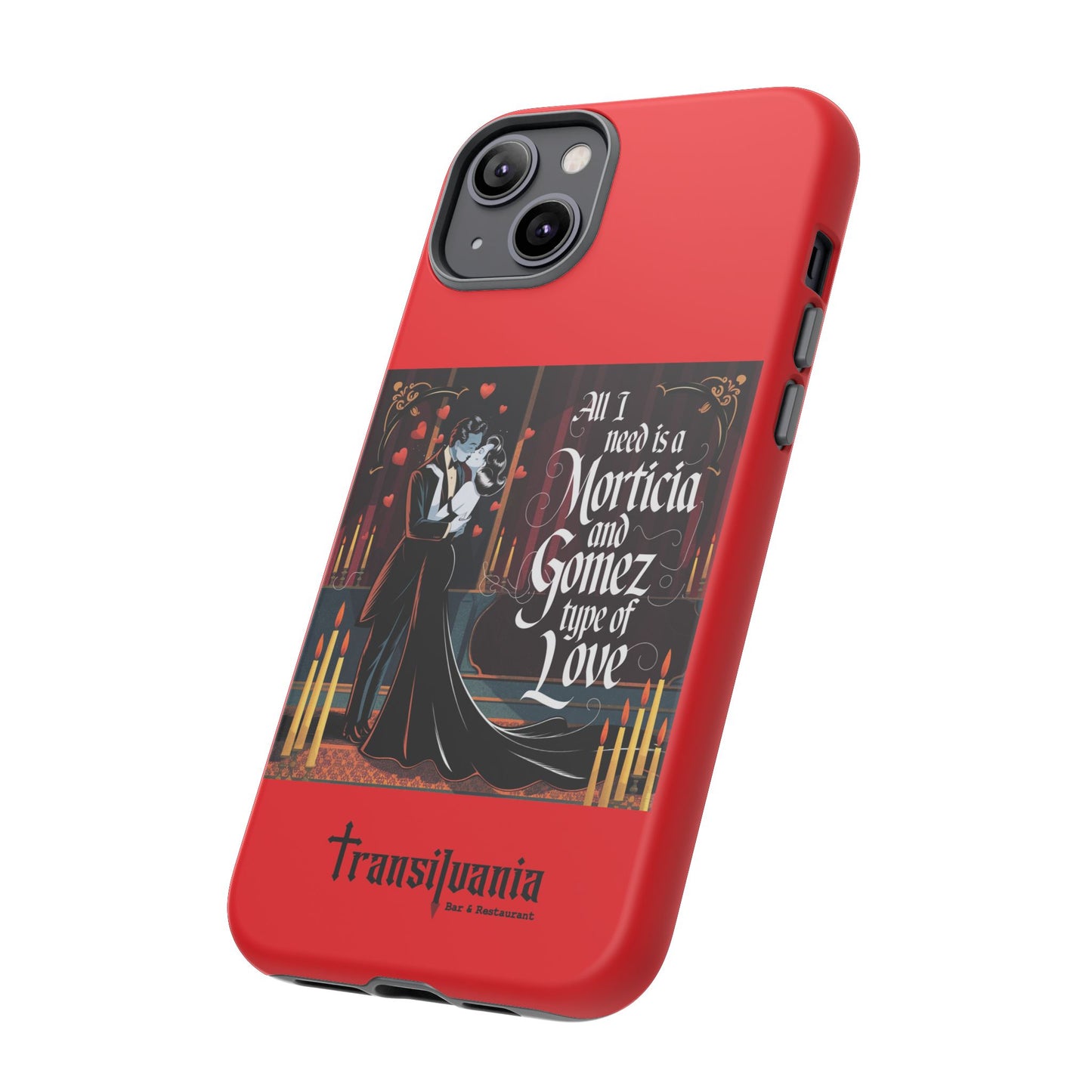Transylvania Tough Case - Morticia & Gomez Type of Love Design