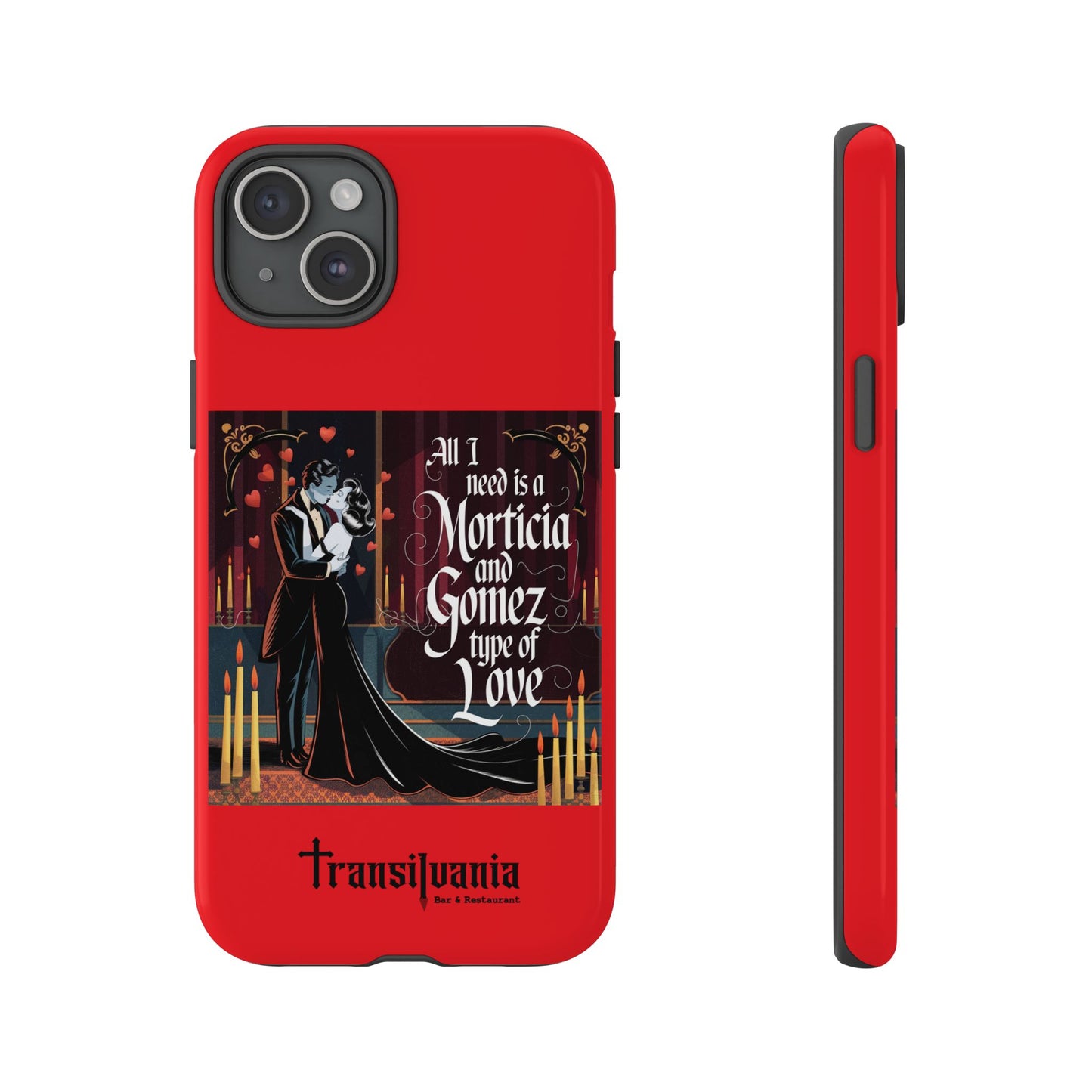 Transylvania Tough Case - Morticia & Gomez Type of Love Design