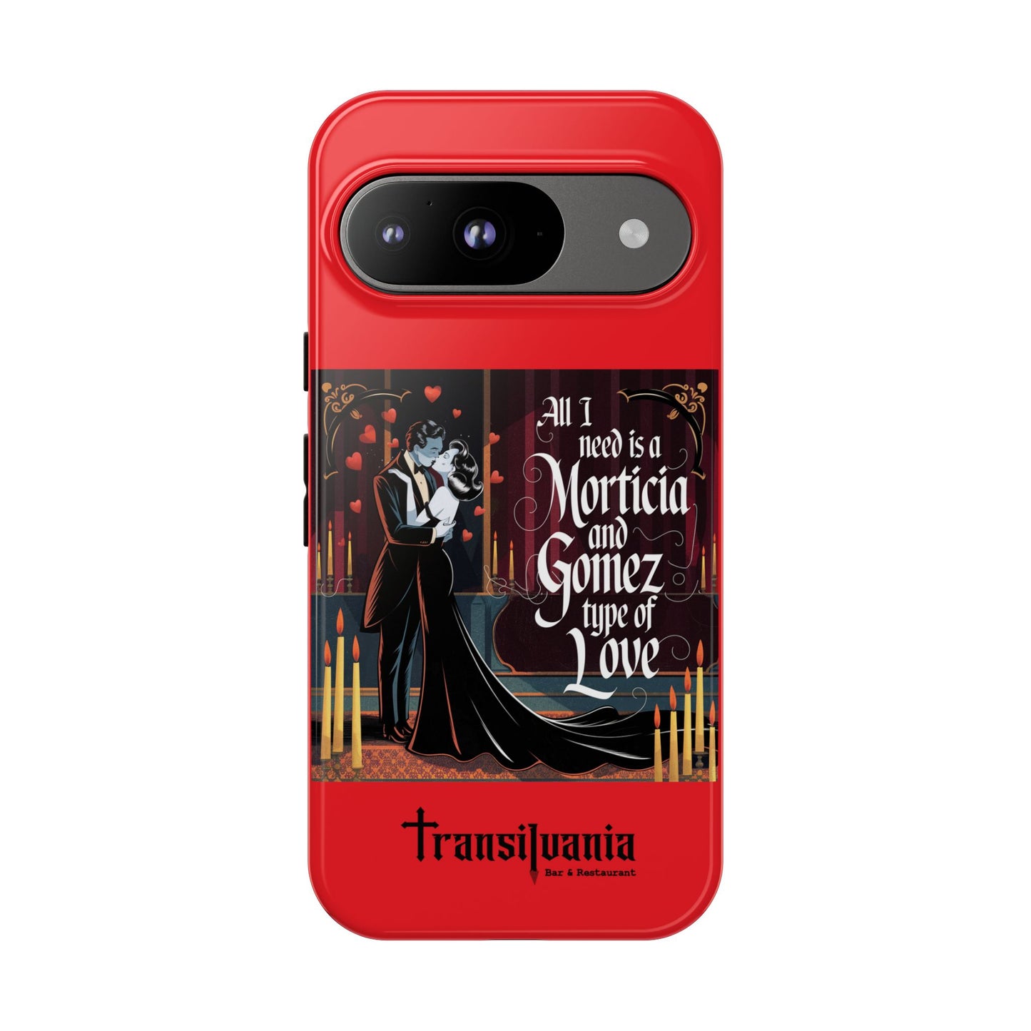 Transylvania Tough Case - Morticia & Gomez Type of Love Design