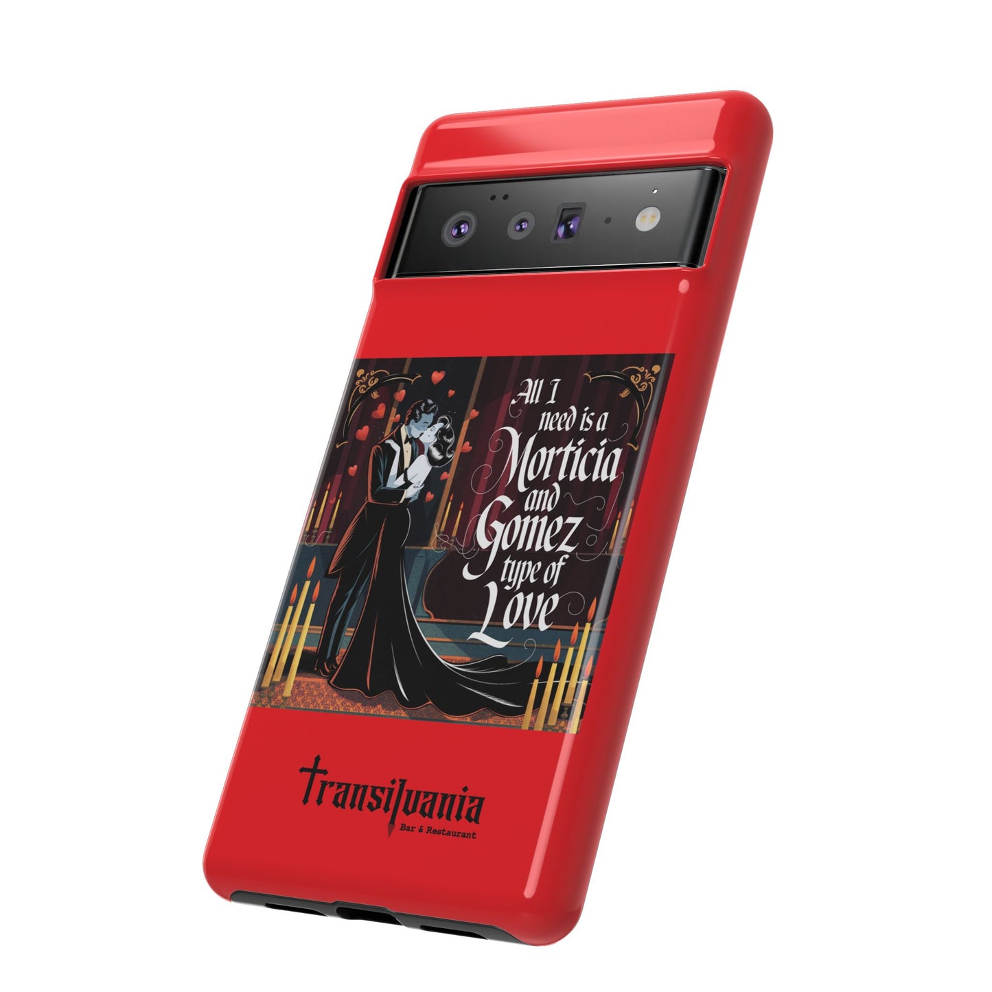 Transylvania Tough Case - Morticia & Gomez Type of Love Design