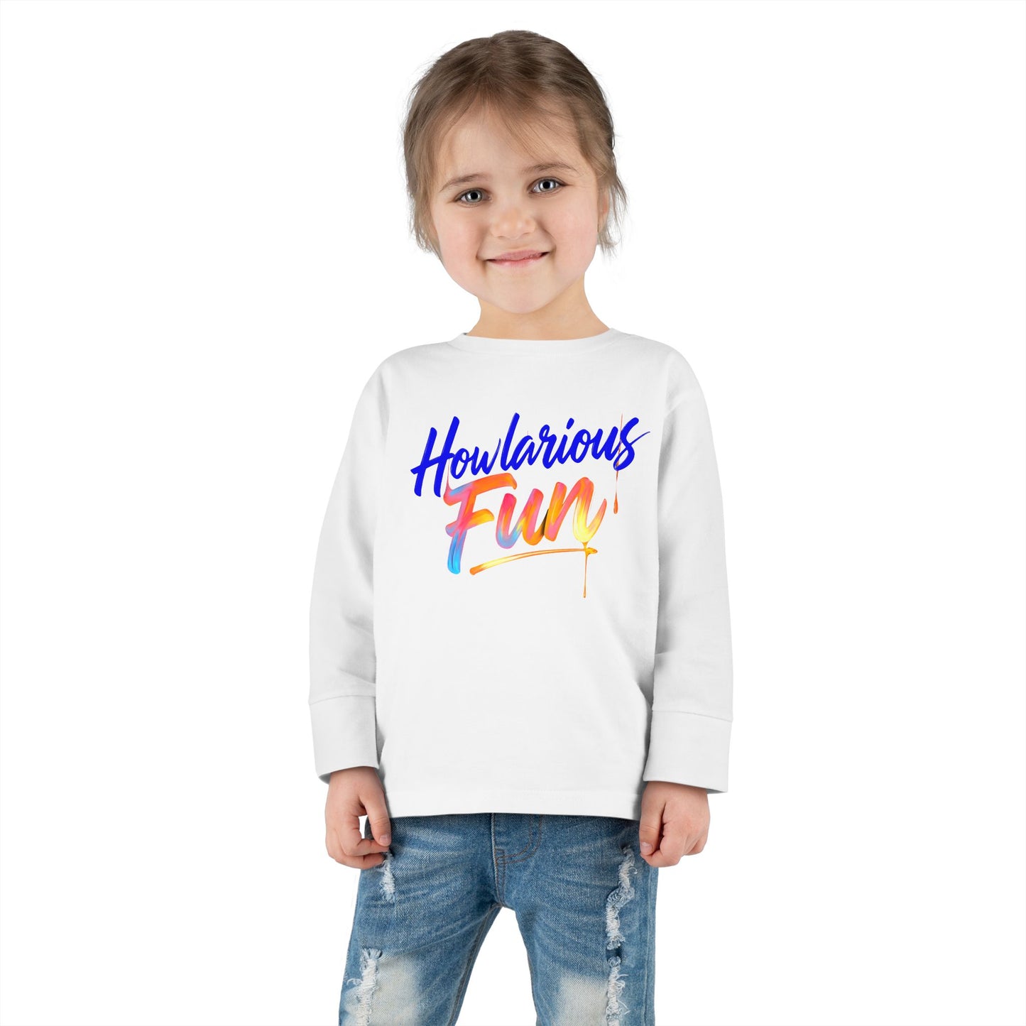 Little Monsters | Howlarious Fun| Toddler Long Sleeve Tee | Fun Kids Shirt, Cute Outfit, Playtime Apparel