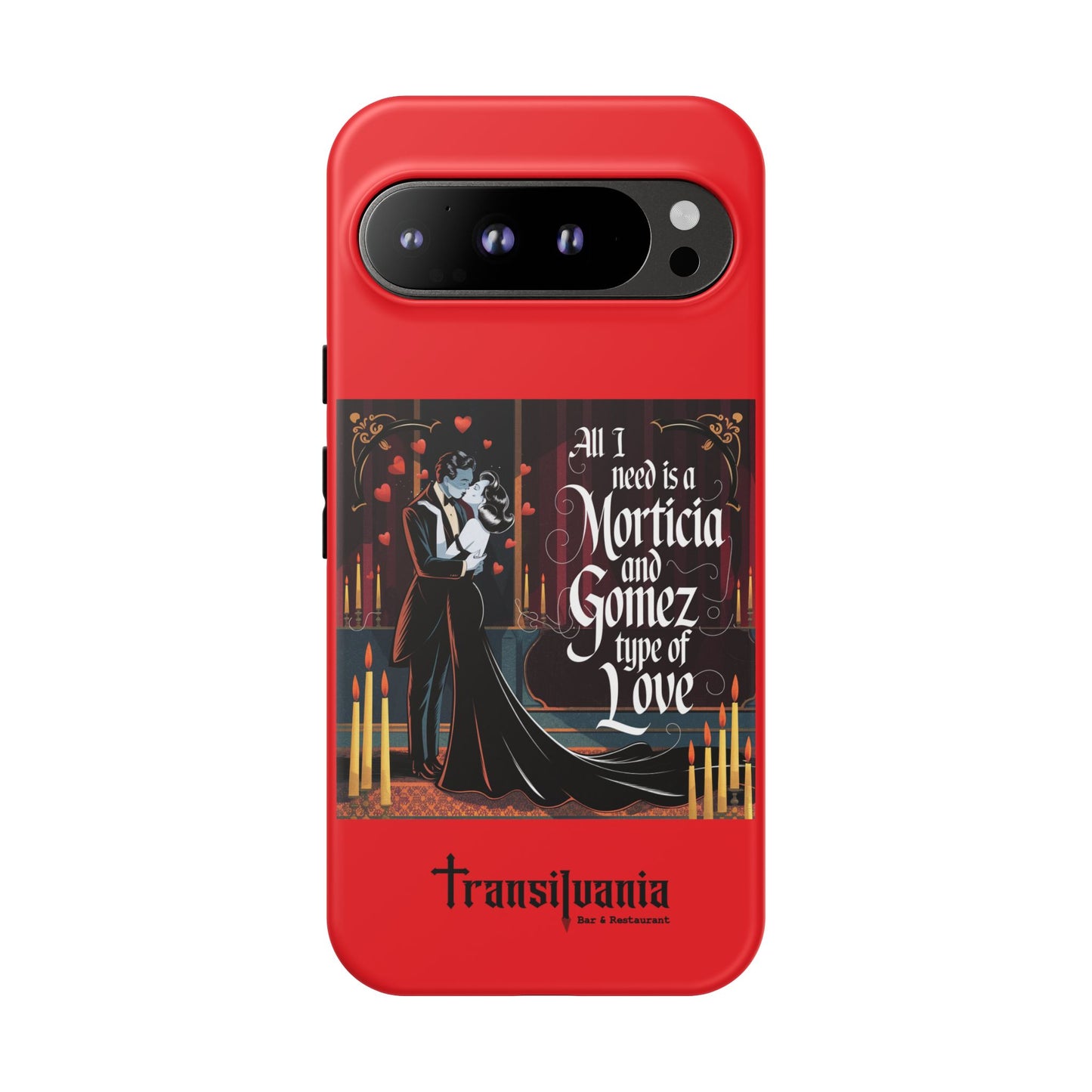 Transylvania Tough Case - Morticia & Gomez Type of Love Design