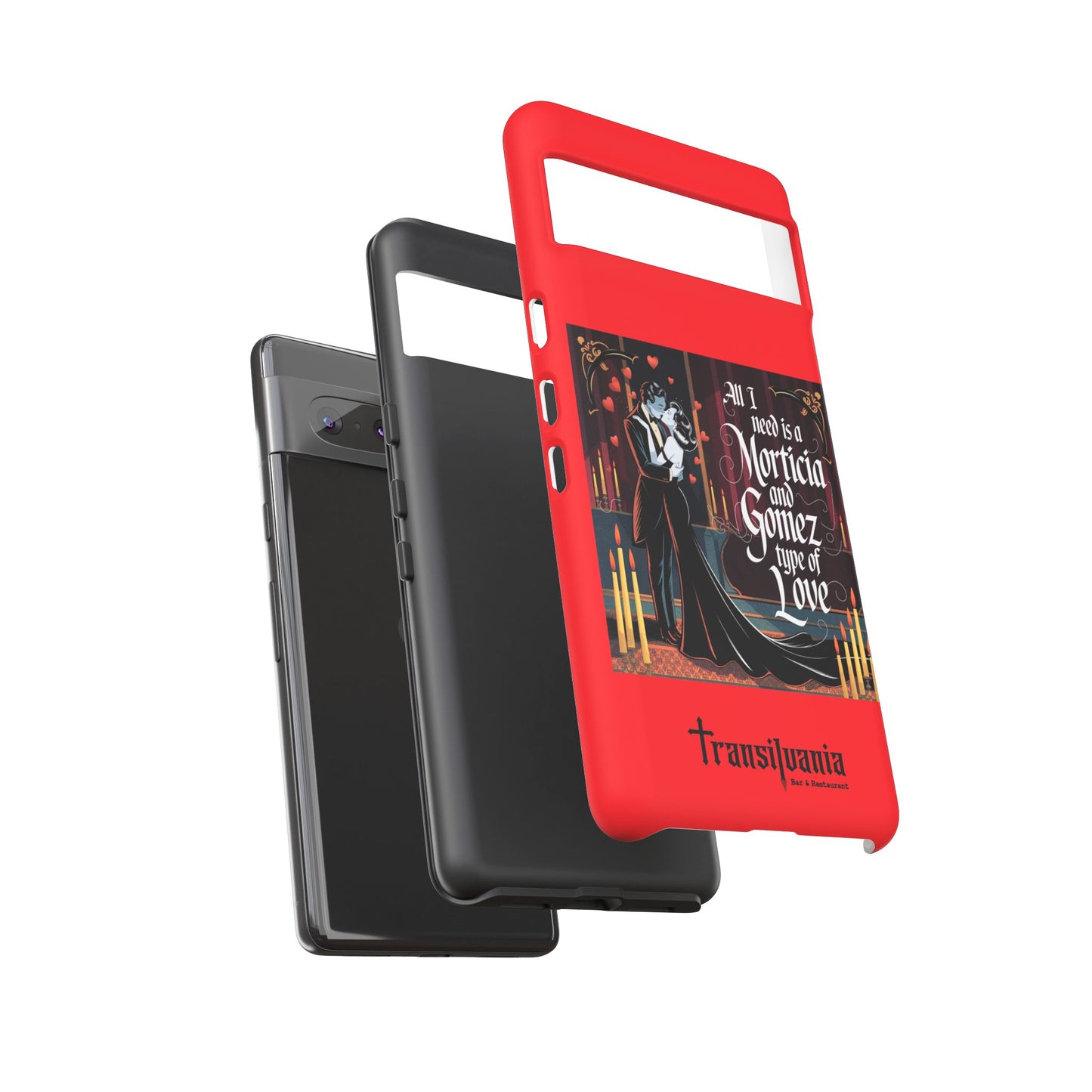 Transylvania Tough Case - Morticia & Gomez Type of Love Design