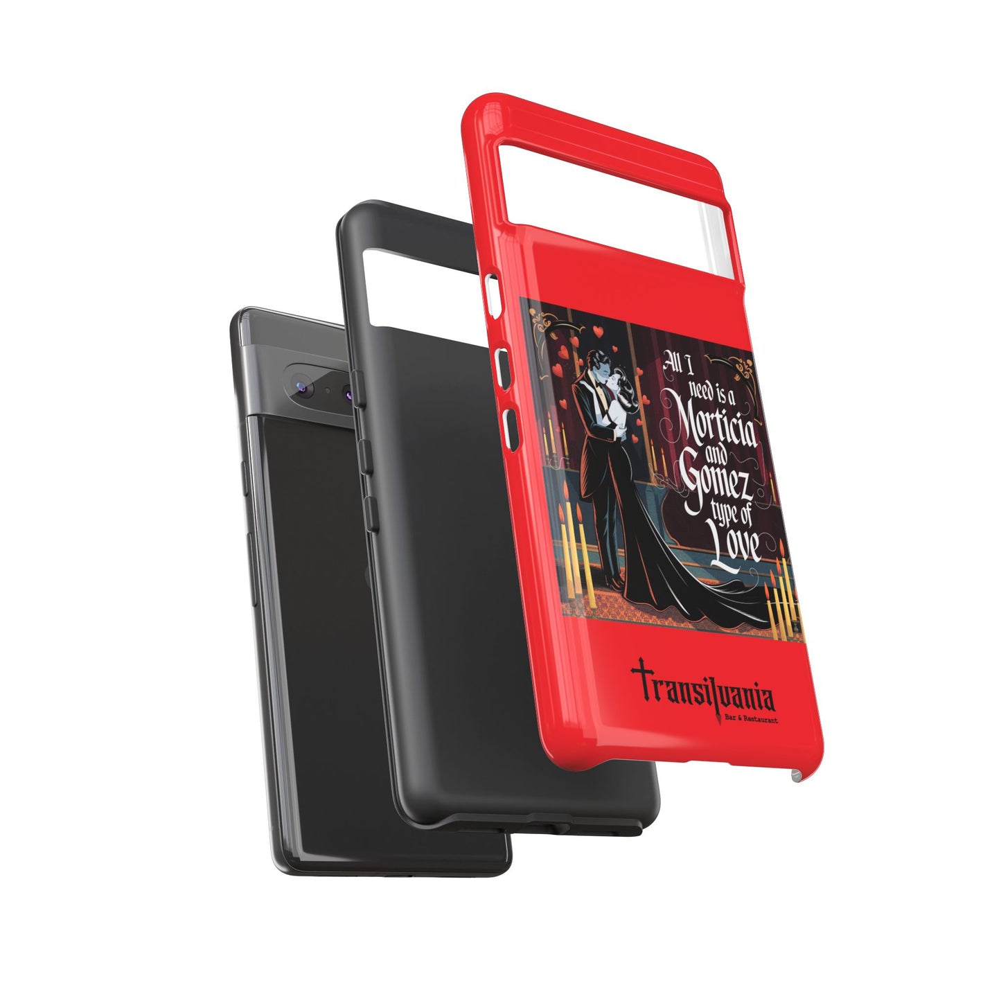 Transylvania Tough Case - Morticia & Gomez Type of Love Design