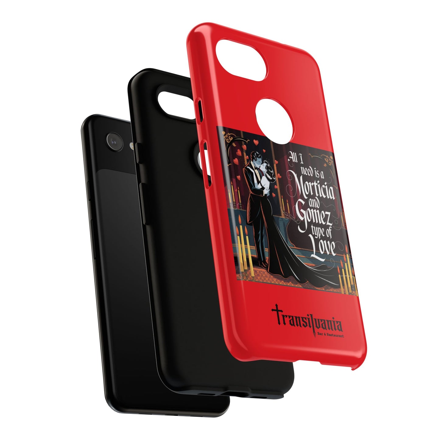Transylvania Tough Case - Morticia & Gomez Type of Love Design