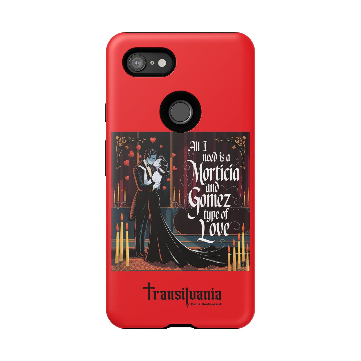 Transylvania Tough Case - Morticia & Gomez Type of Love Design