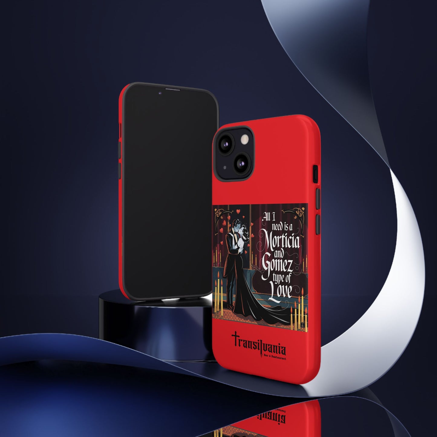 Transylvania Tough Case - Morticia & Gomez Type of Love Design