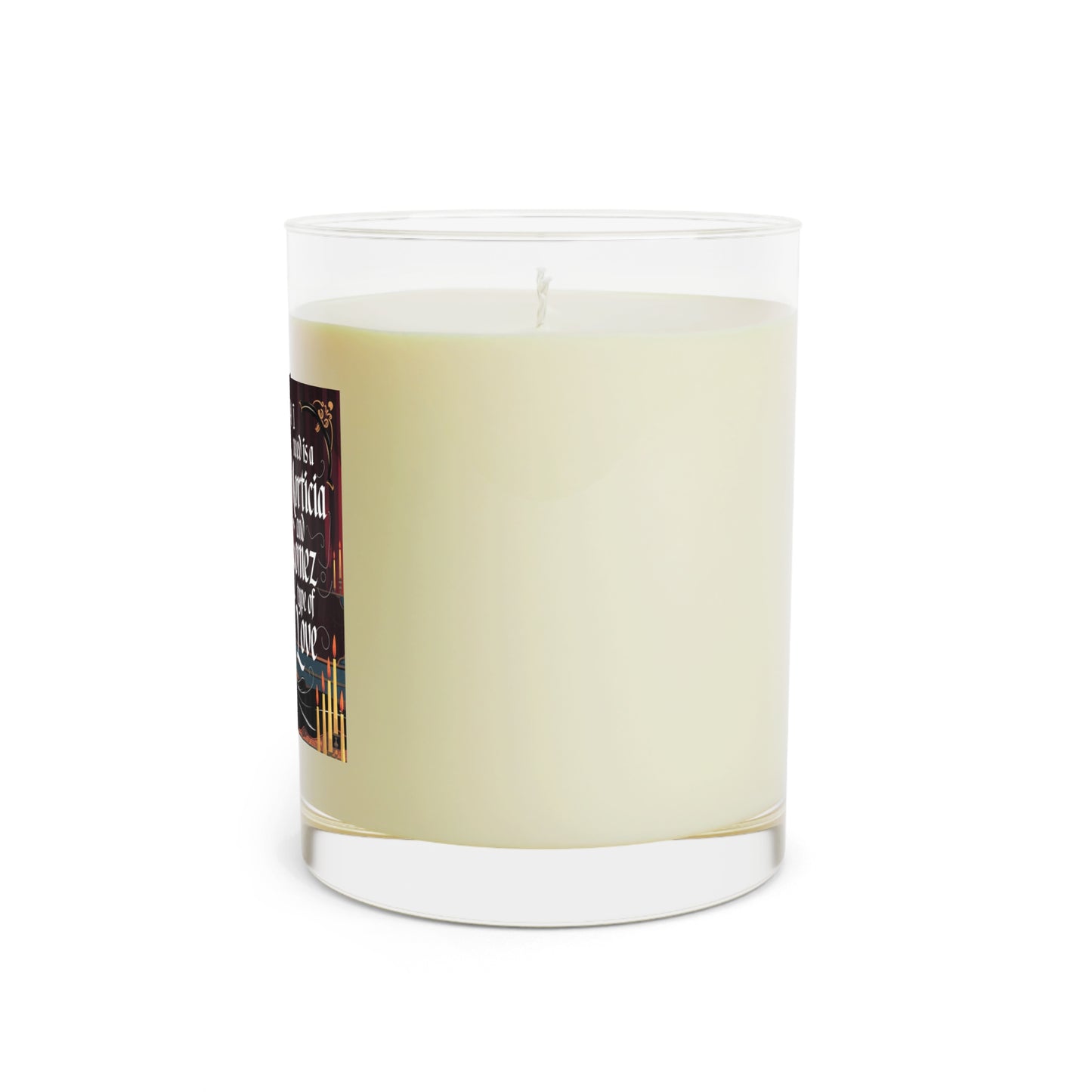 Morticia and Gomez Type of Love Scented Candle - 11oz Full Glass