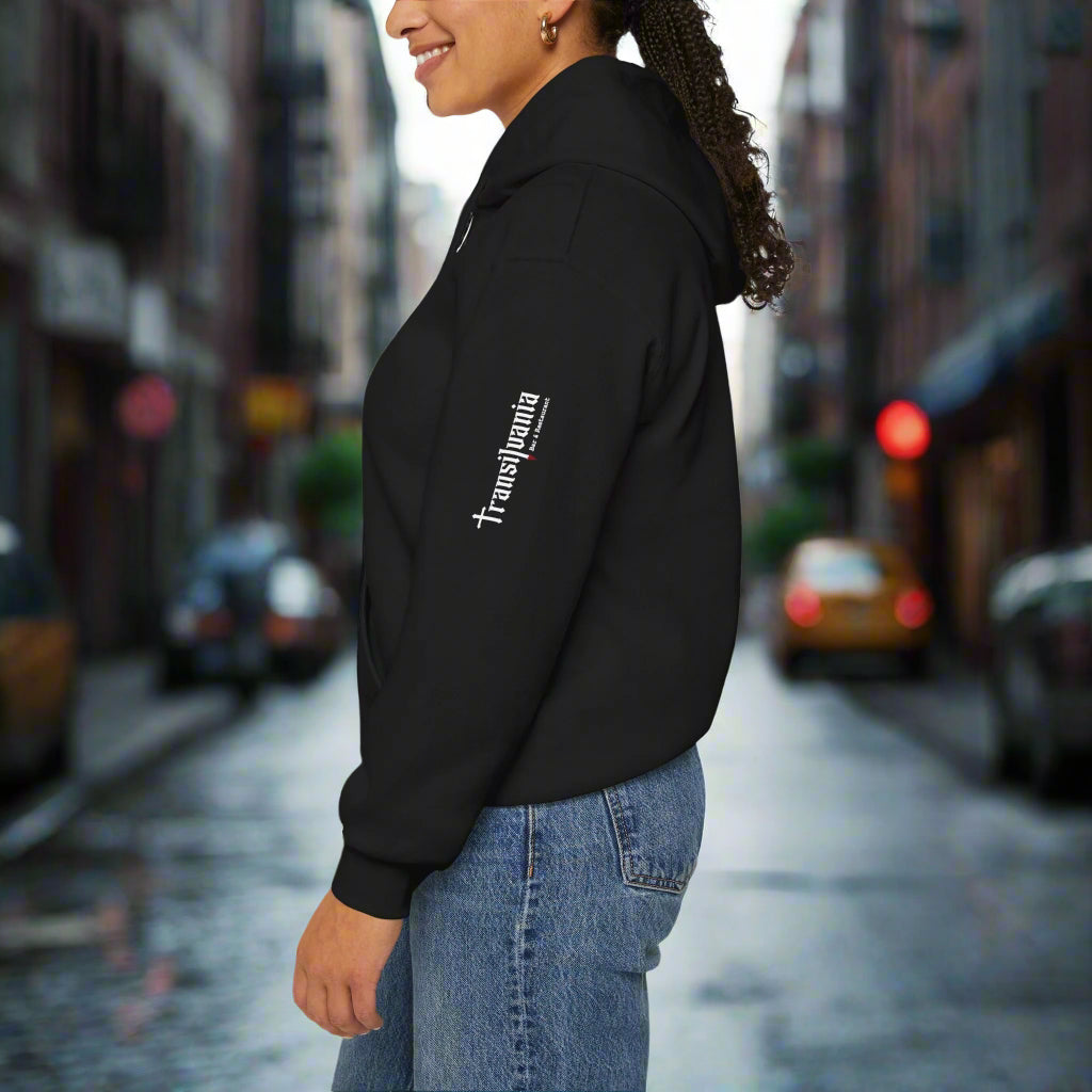 Poison Danger Unisex Hooded Sweatshirt - Perfect for Halloween and Parties