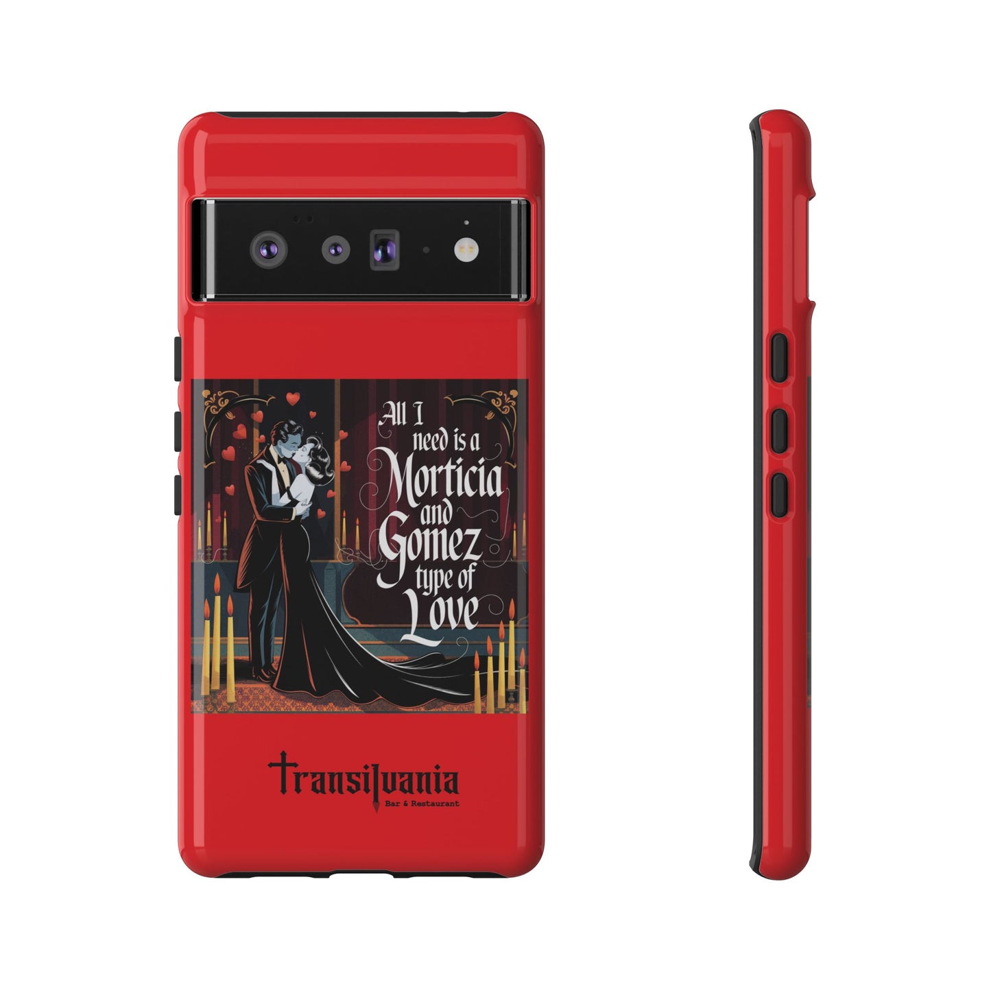 Transylvania Tough Case - Morticia & Gomez Type of Love Design