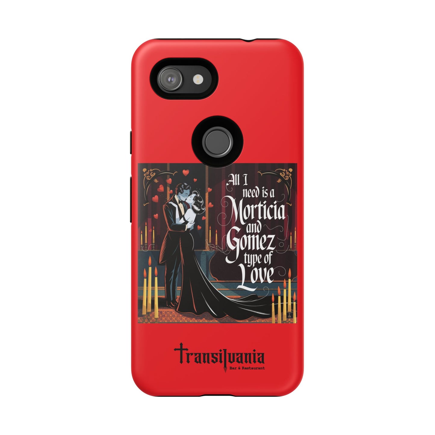 Transylvania Tough Case - Morticia & Gomez Type of Love Design