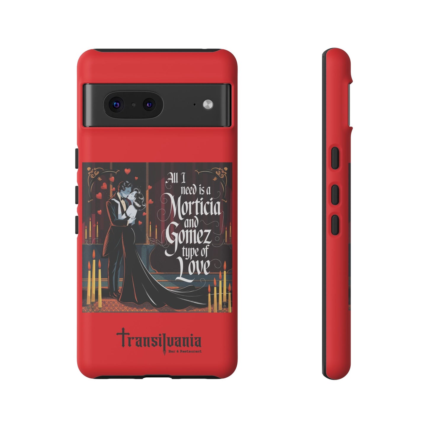 Transylvania Tough Case - Morticia & Gomez Type of Love Design