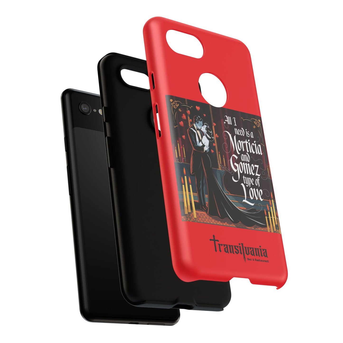 Transylvania Tough Case - Morticia & Gomez Type of Love Design