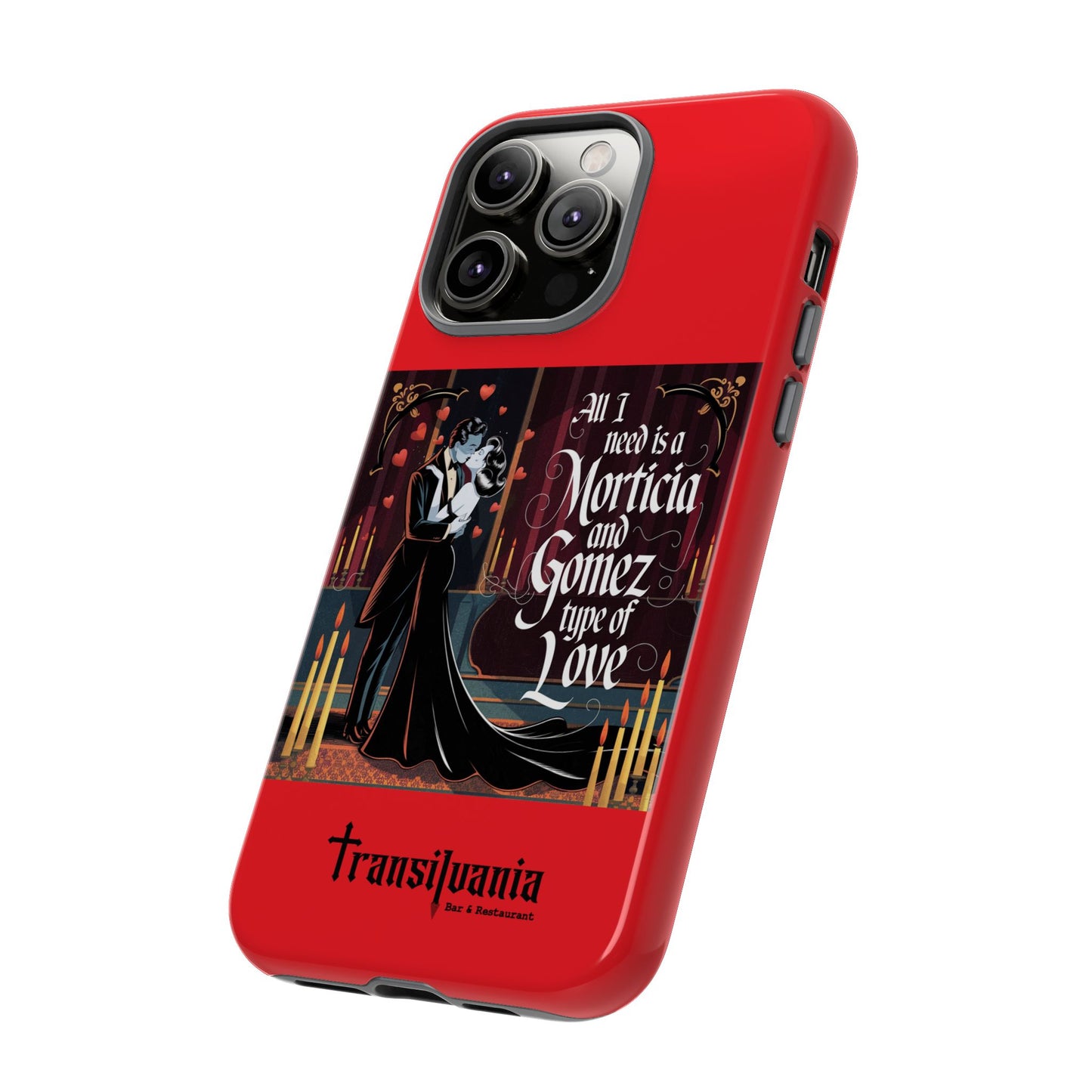 Transylvania Tough Case - Morticia & Gomez Type of Love Design