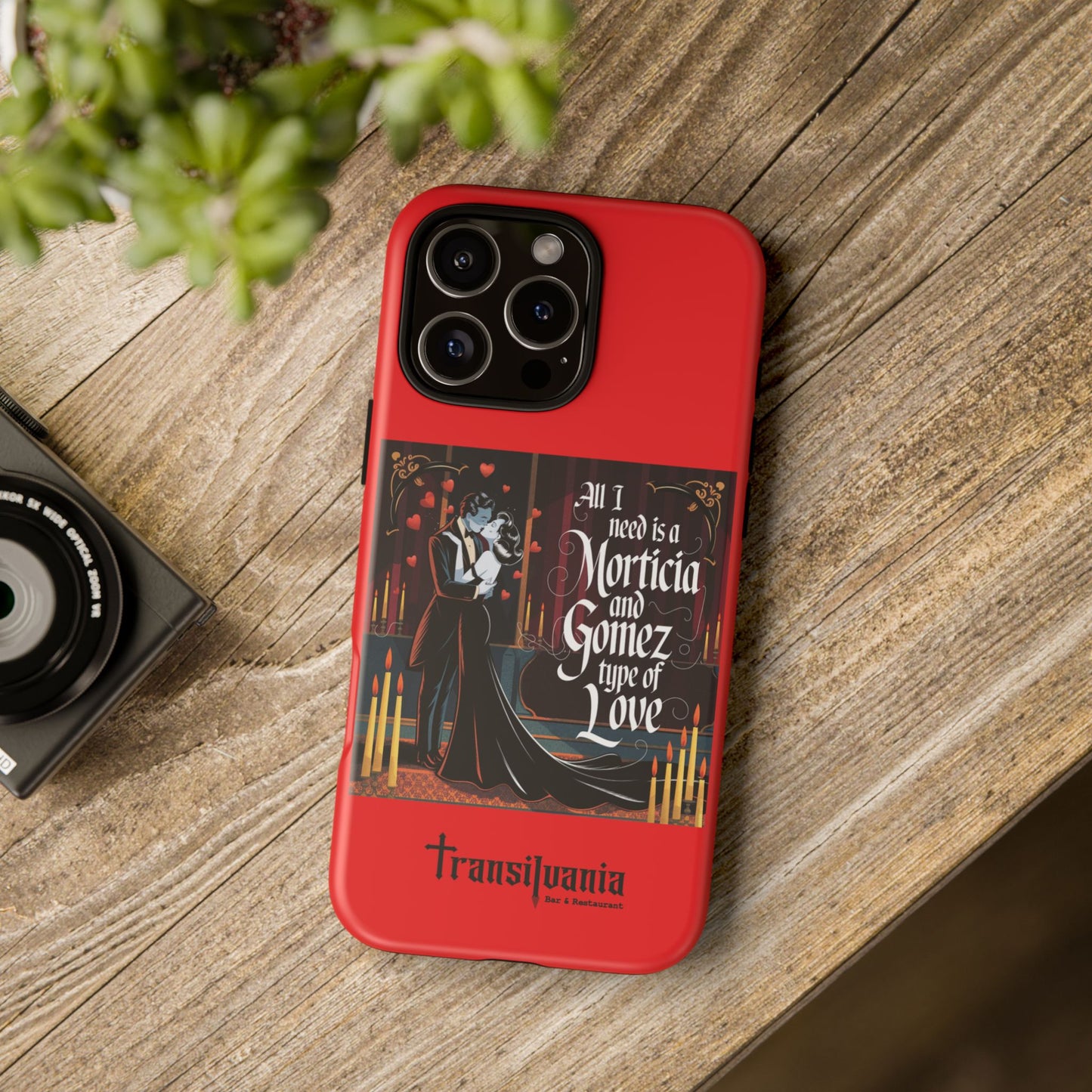 Transylvania Tough Case - Morticia & Gomez Type of Love Design
