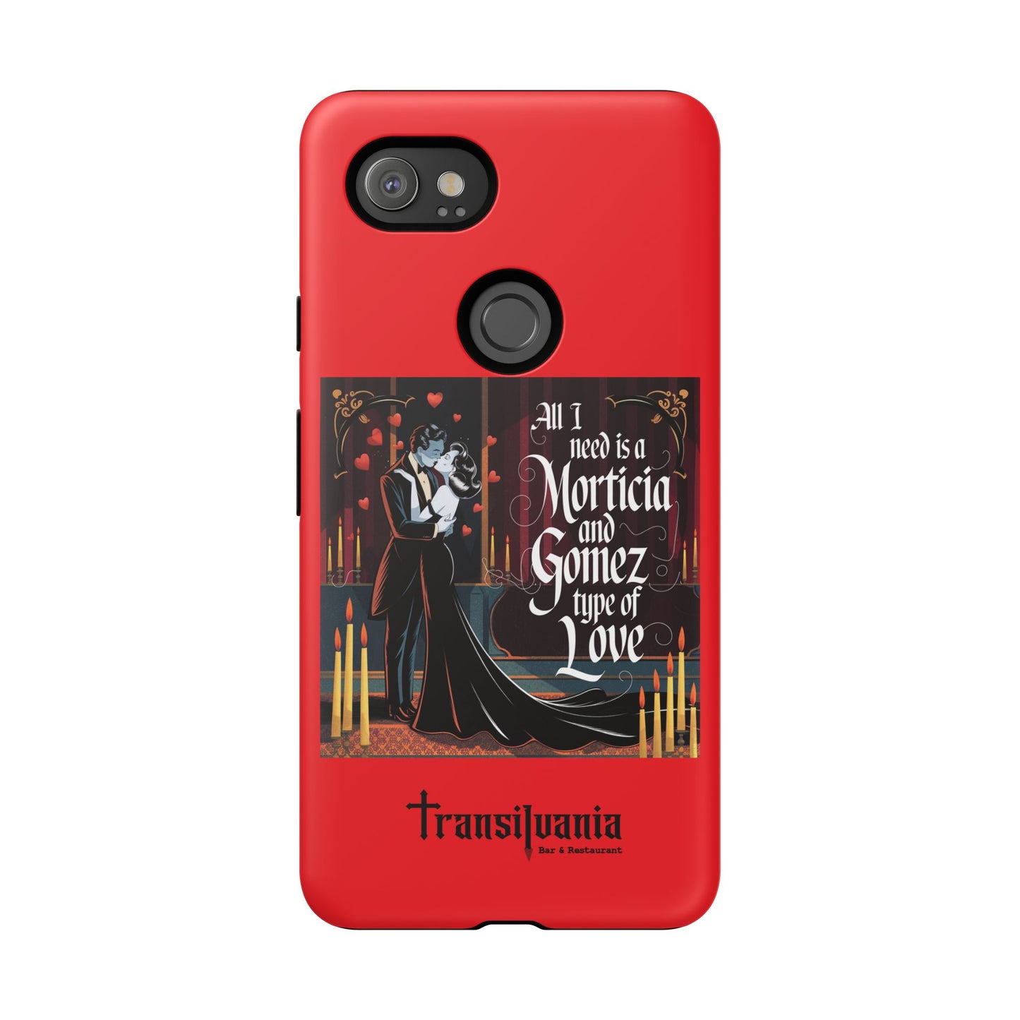 Transylvania Tough Case - Morticia & Gomez Type of Love Design