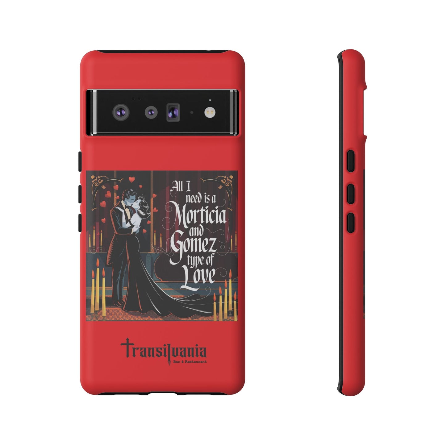 Transylvania Tough Case - Morticia & Gomez Type of Love Design