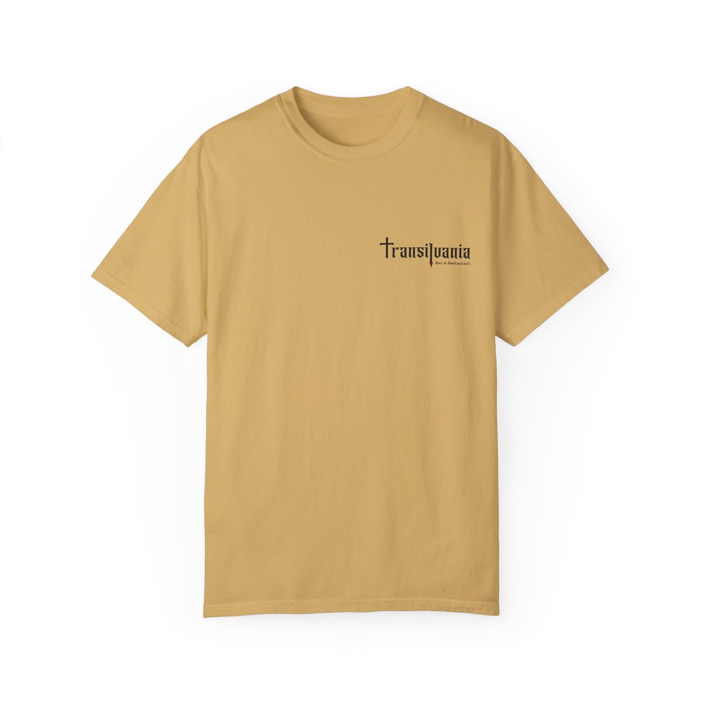 Transylvania Unisex Garment-Dyed T-Shirt - Vintage Style Graphic Tee