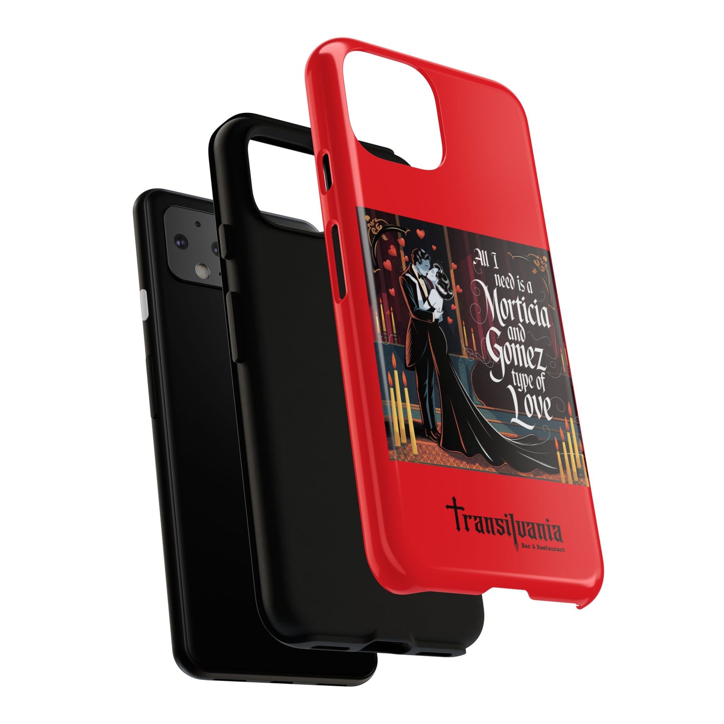 Transylvania Tough Case - Morticia & Gomez Type of Love Design