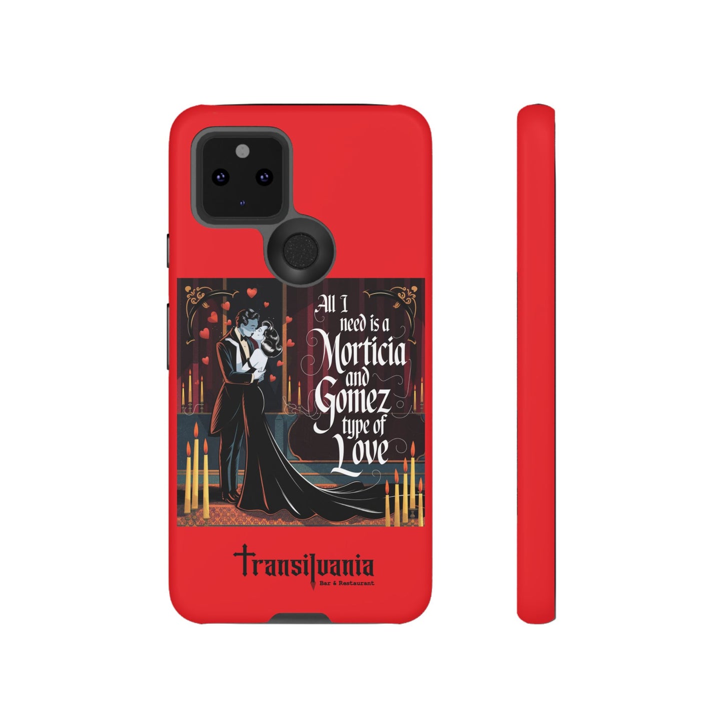 Transylvania Tough Case - Morticia & Gomez Type of Love Design