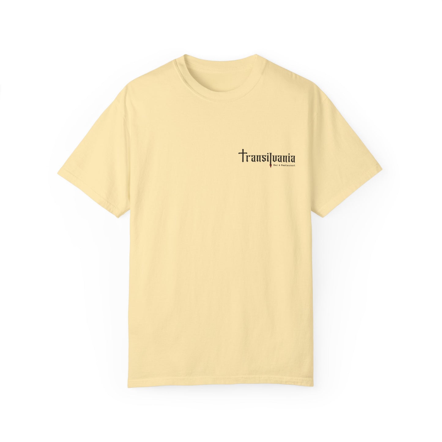 Transylvania Unisex Garment-Dyed T-Shirt - Vintage Style Graphic Tee