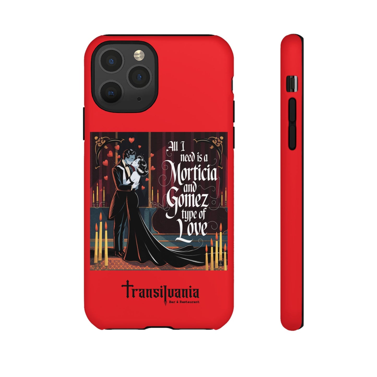 Transylvania Tough Case - Morticia & Gomez Type of Love Design
