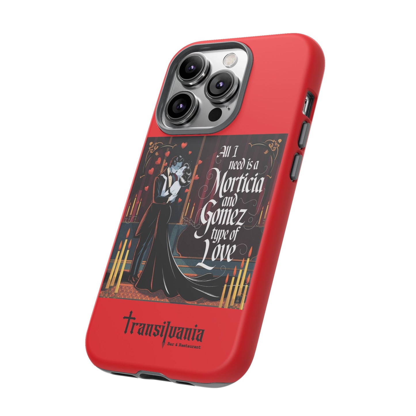Transylvania Tough Case - Morticia & Gomez Type of Love Design