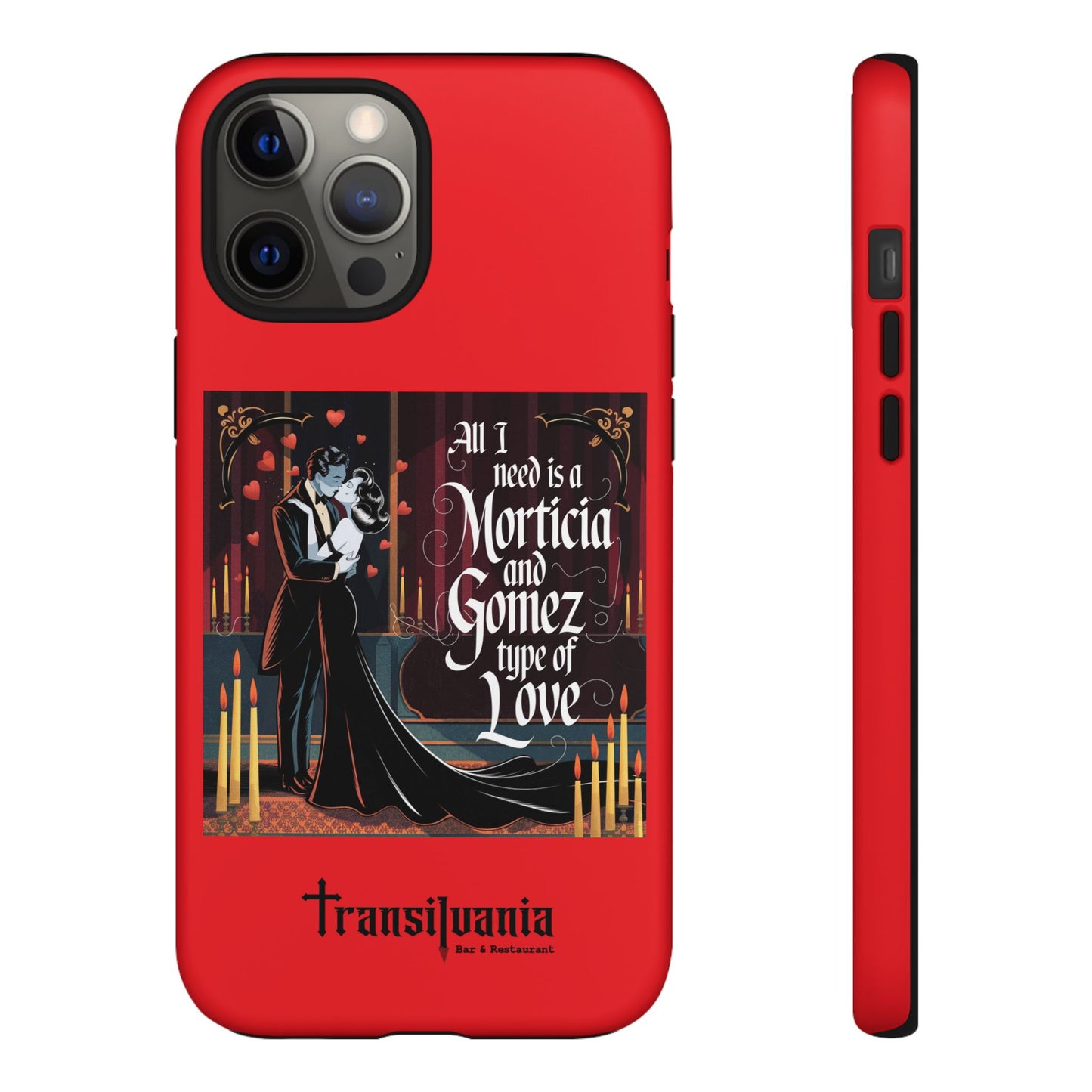 Transylvania Tough Case - Morticia & Gomez Type of Love Design
