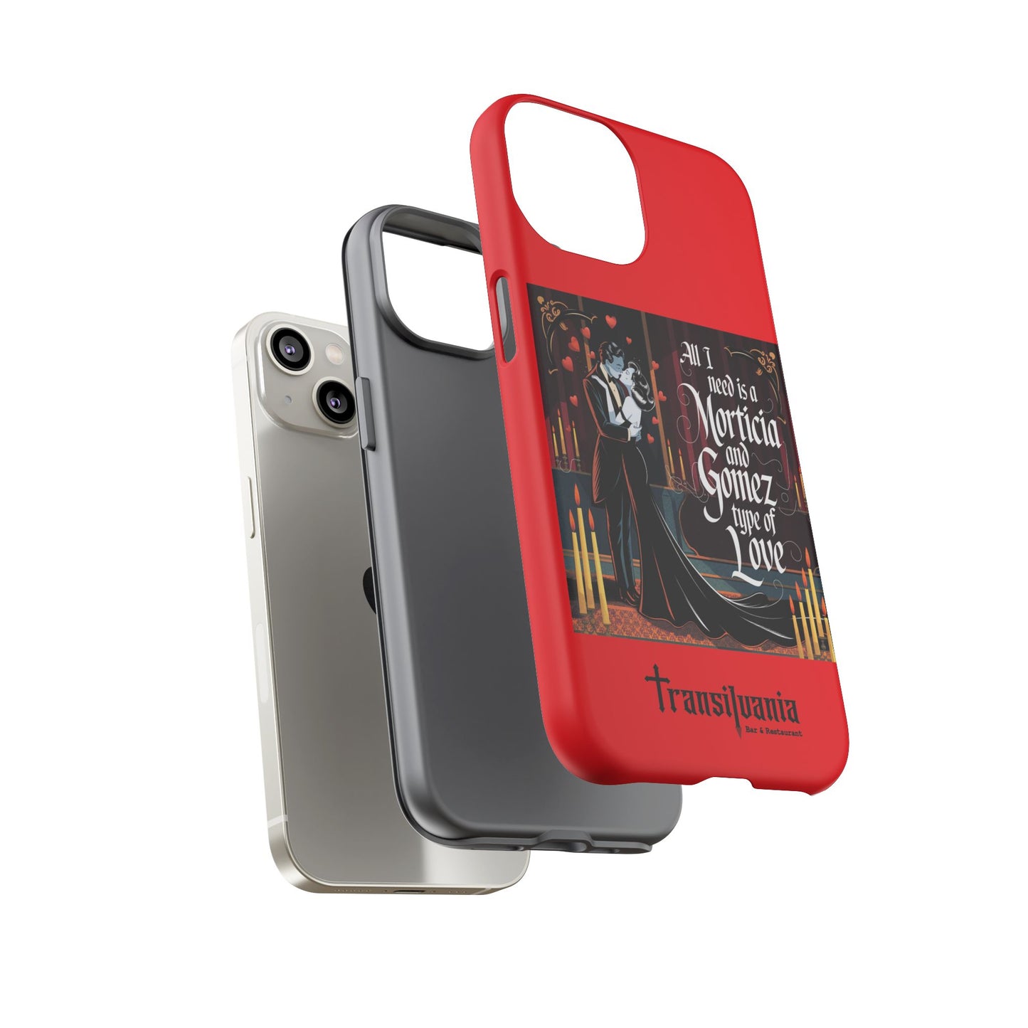 Transylvania Tough Case - Morticia & Gomez Type of Love Design