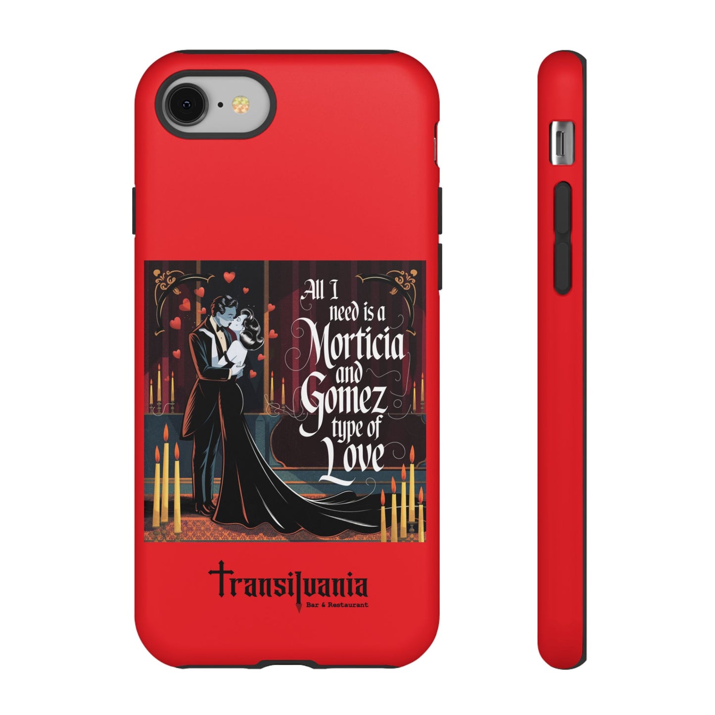 Transylvania Tough Case - Morticia & Gomez Type of Love Design