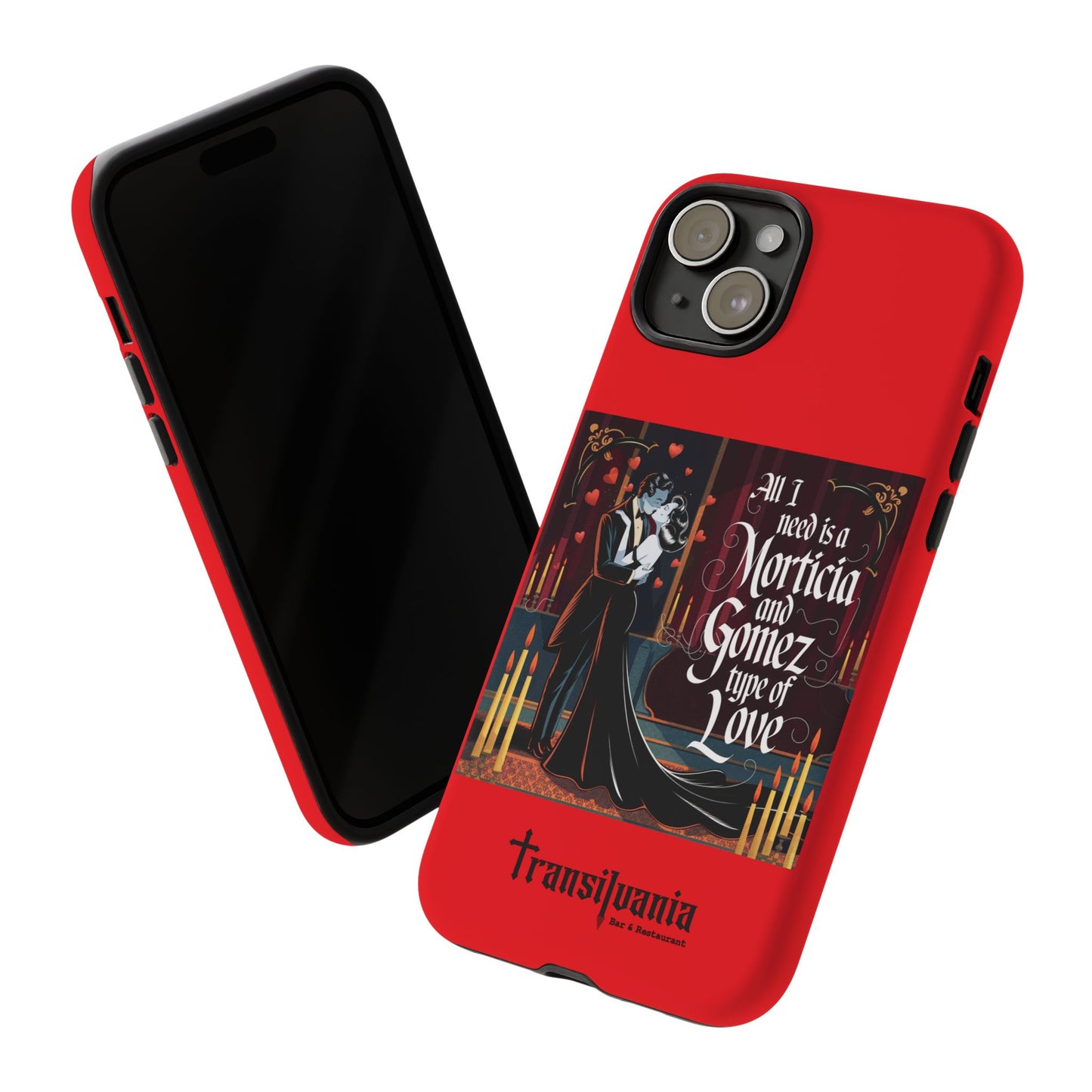 Transylvania Tough Case - Morticia & Gomez Type of Love Design
