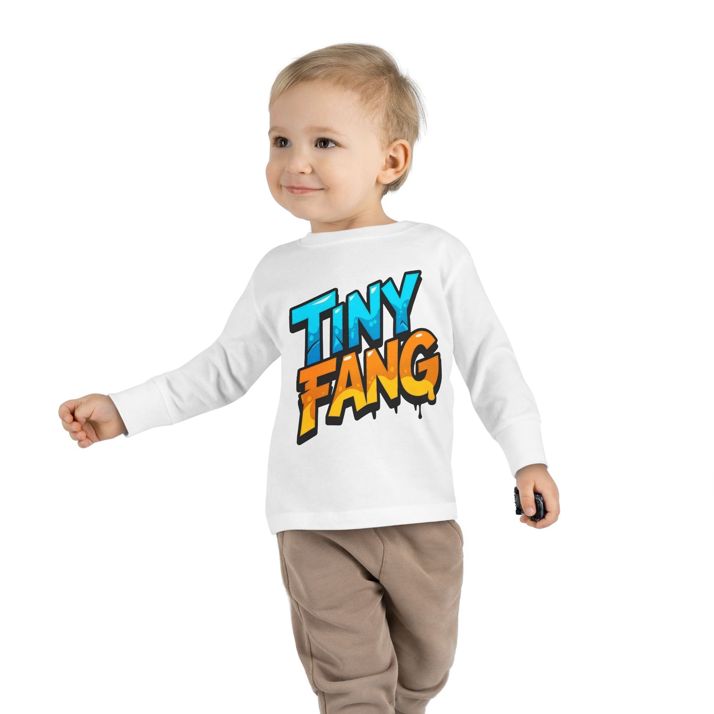Little Monsters | TinyFang | Toddler Long Sleeve Tee | Fun Kids Shirt, Cute Outfit, Playtime Apparel