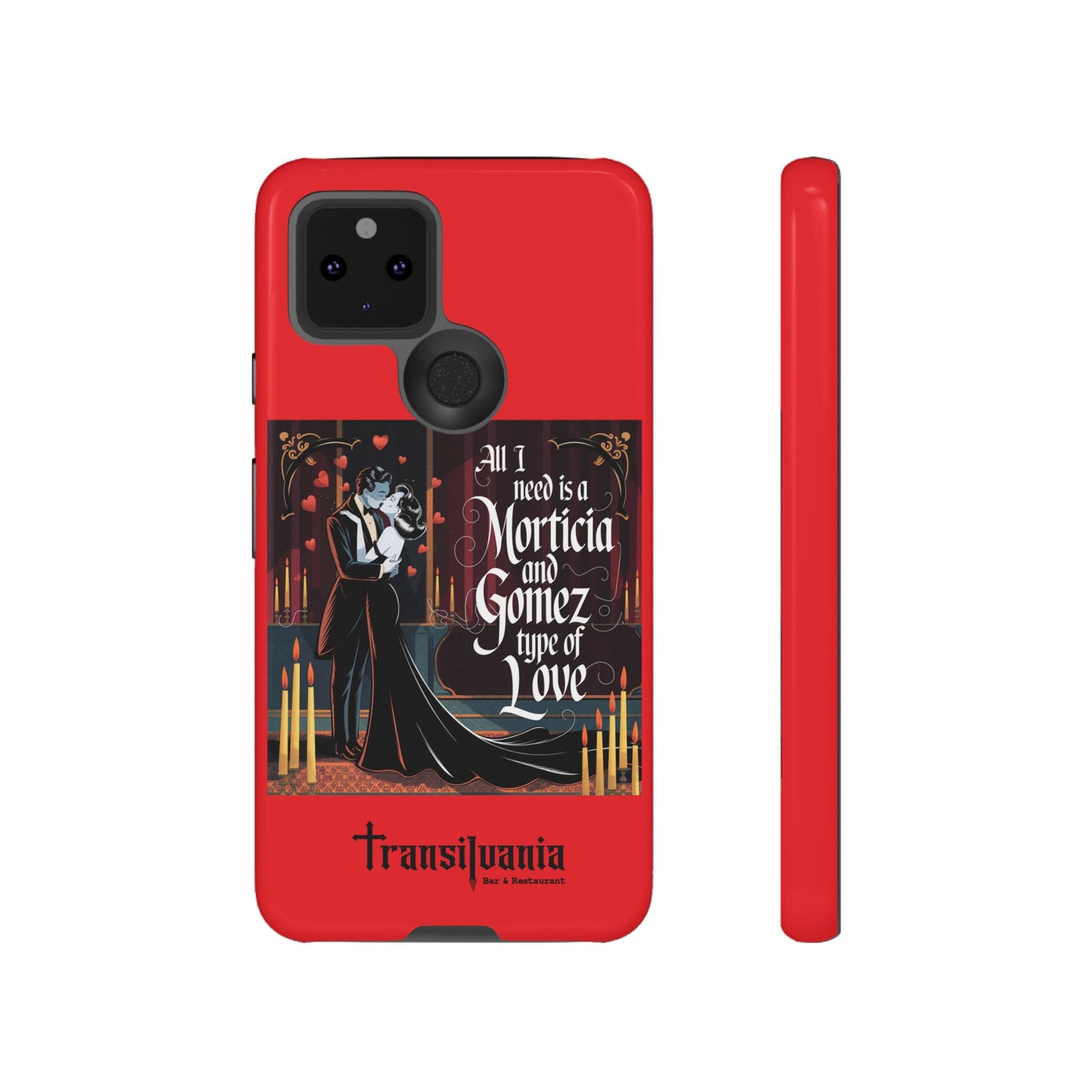 Transylvania Tough Case - Morticia & Gomez Type of Love Design