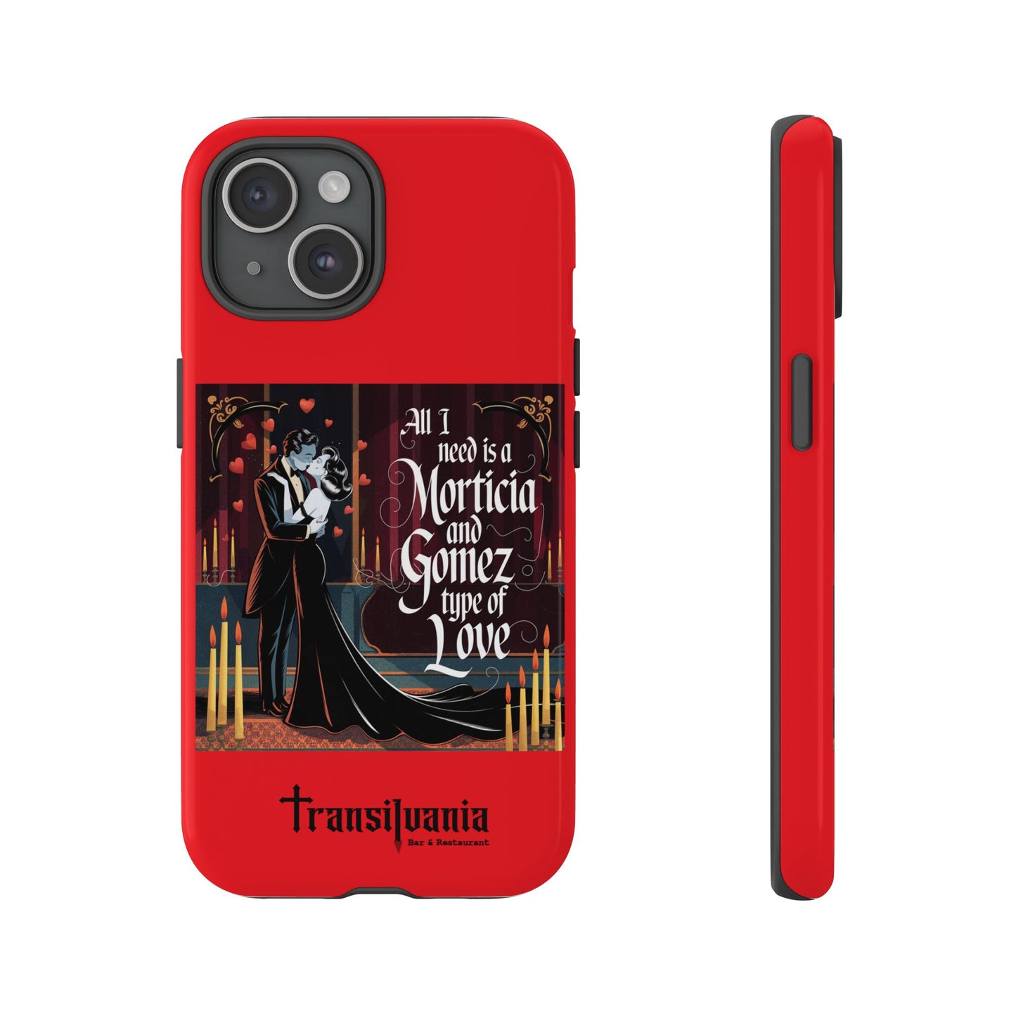Transylvania Tough Case - Morticia & Gomez Type of Love Design