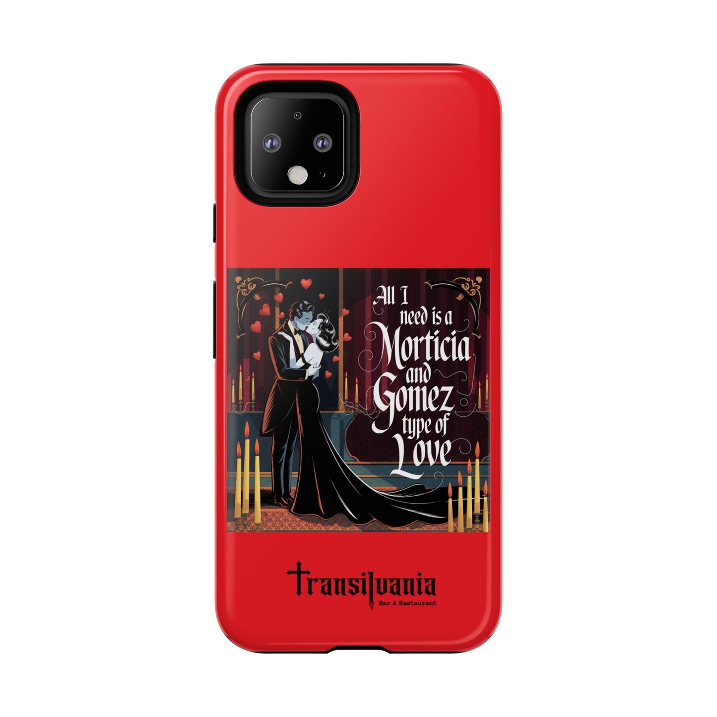 Transylvania Tough Case - Morticia & Gomez Type of Love Design