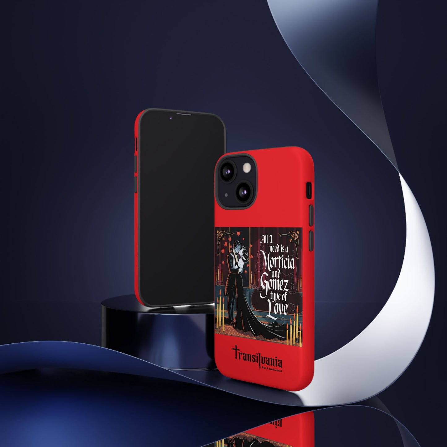Transylvania Tough Case - Morticia & Gomez Type of Love Design