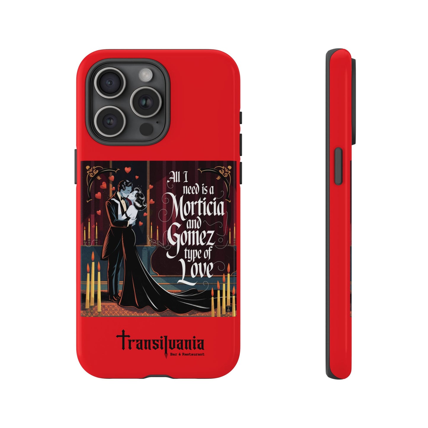 Transylvania Tough Case - Morticia & Gomez Type of Love Design