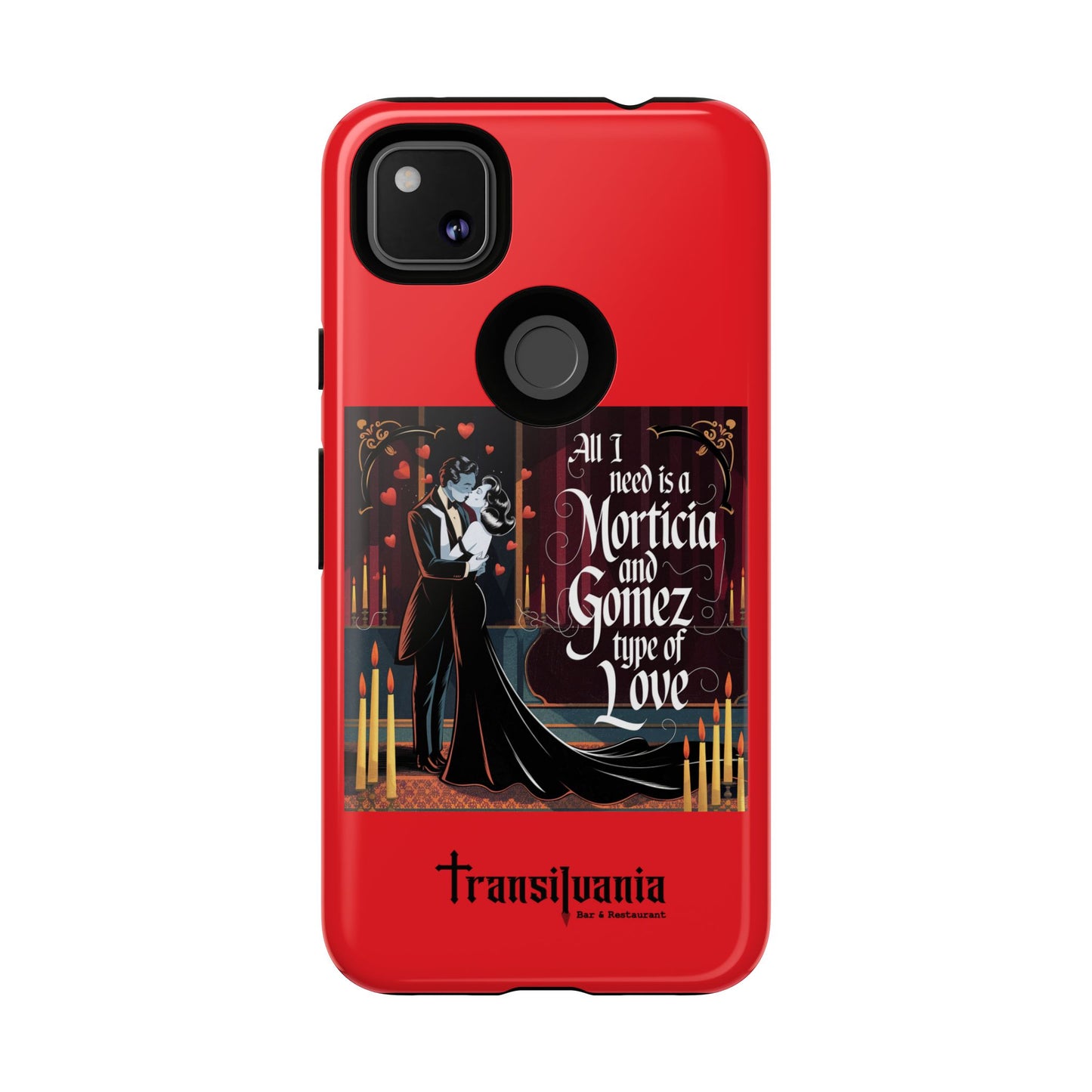 Transylvania Tough Case - Morticia & Gomez Type of Love Design