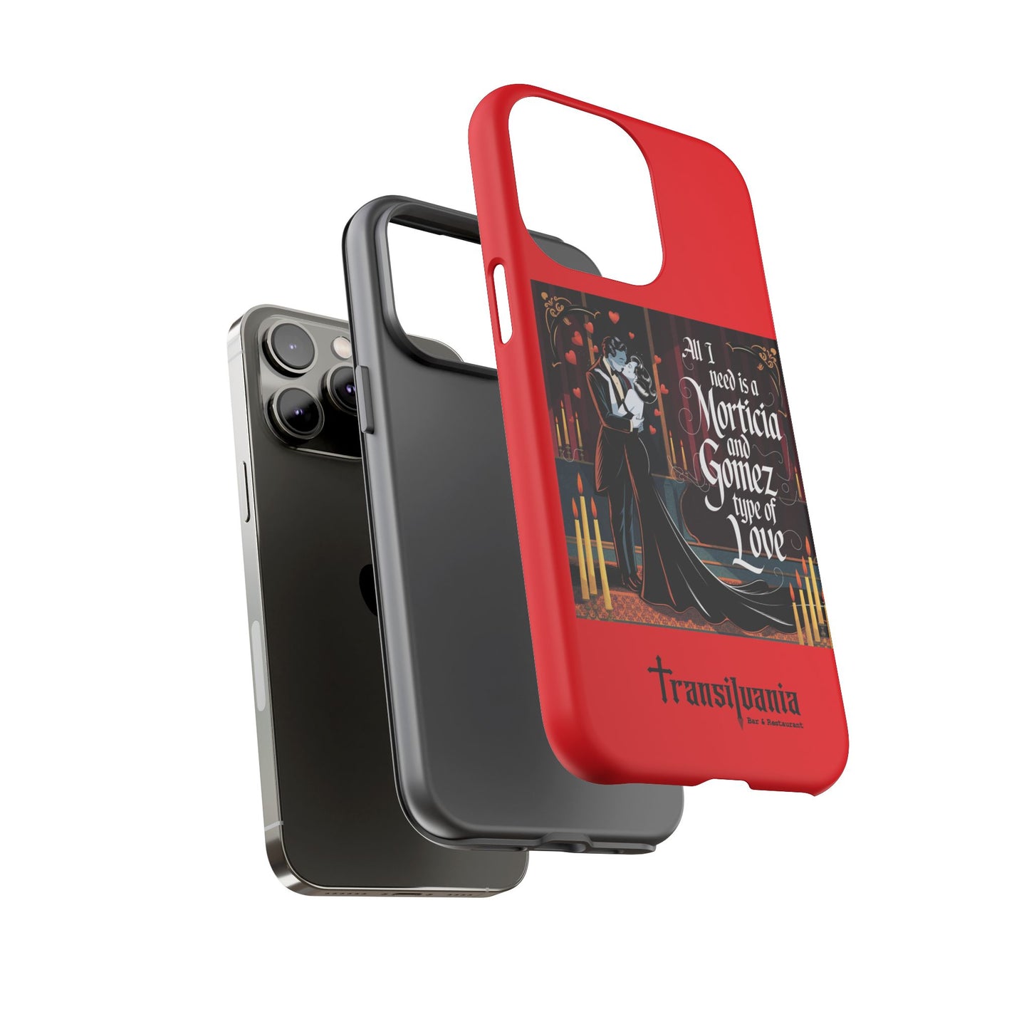 Transylvania Tough Case - Morticia & Gomez Type of Love Design