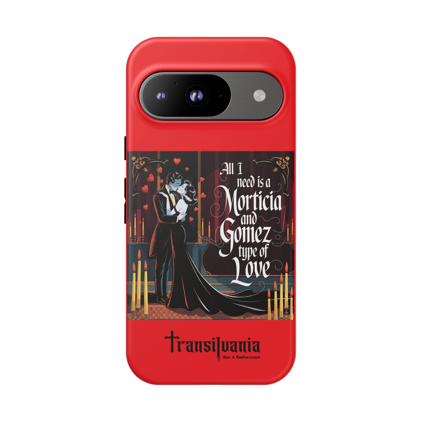 Transylvania Tough Case - Morticia & Gomez Type of Love Design