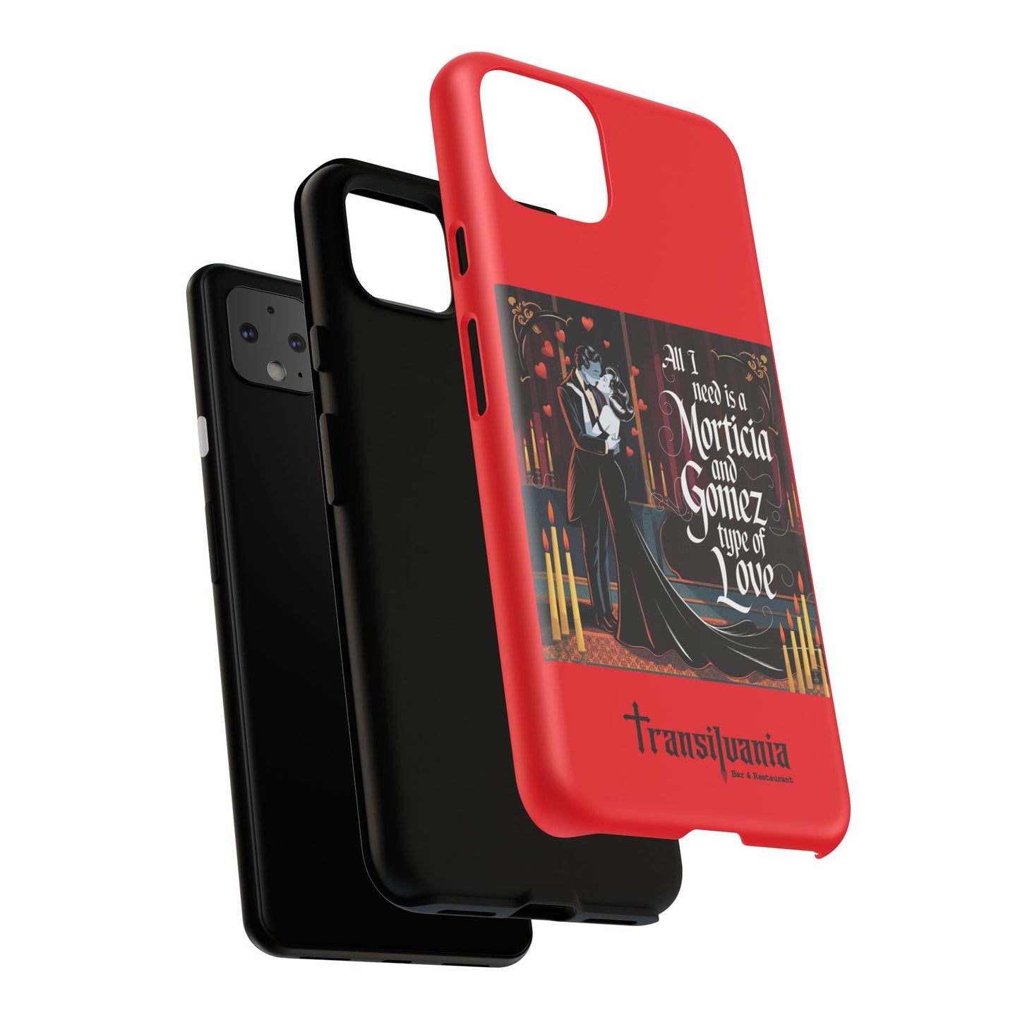 Transylvania Tough Case - Morticia & Gomez Type of Love Design