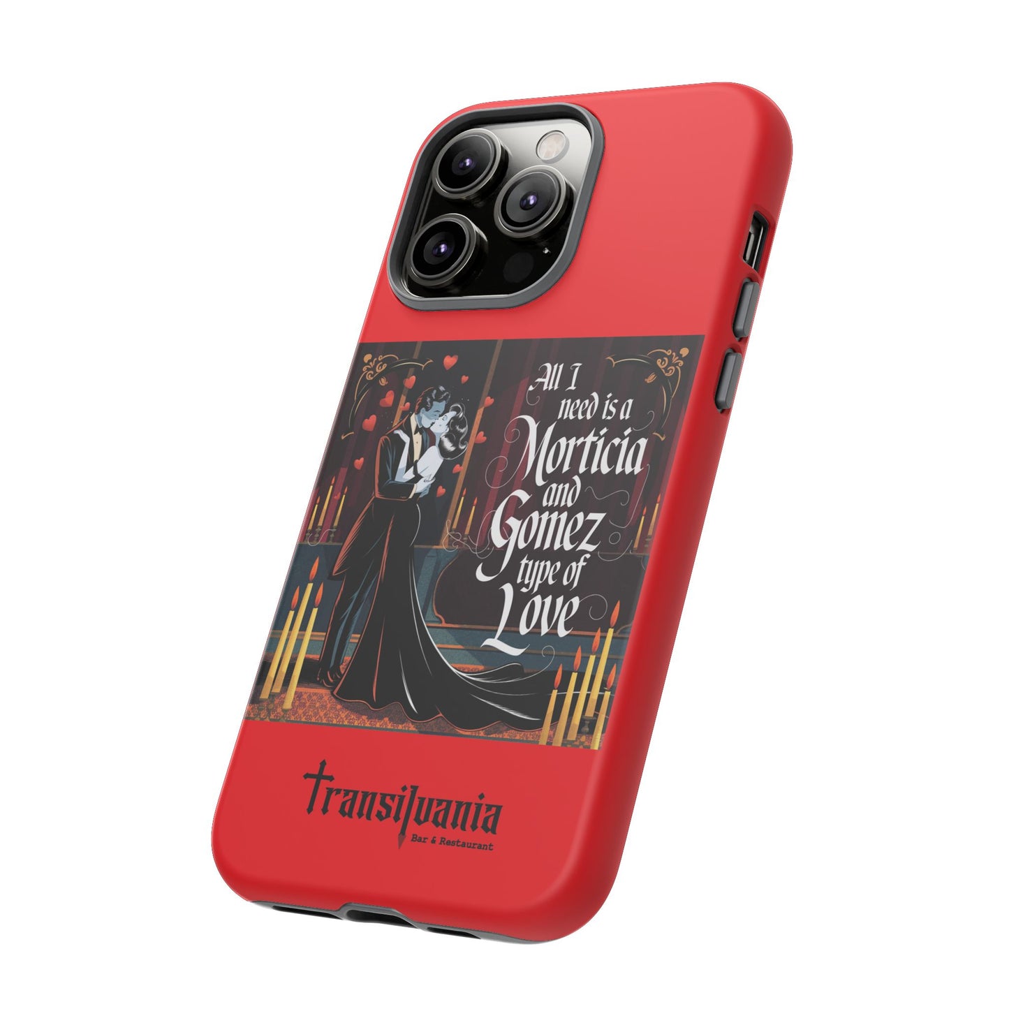 Transylvania Tough Case - Morticia & Gomez Type of Love Design