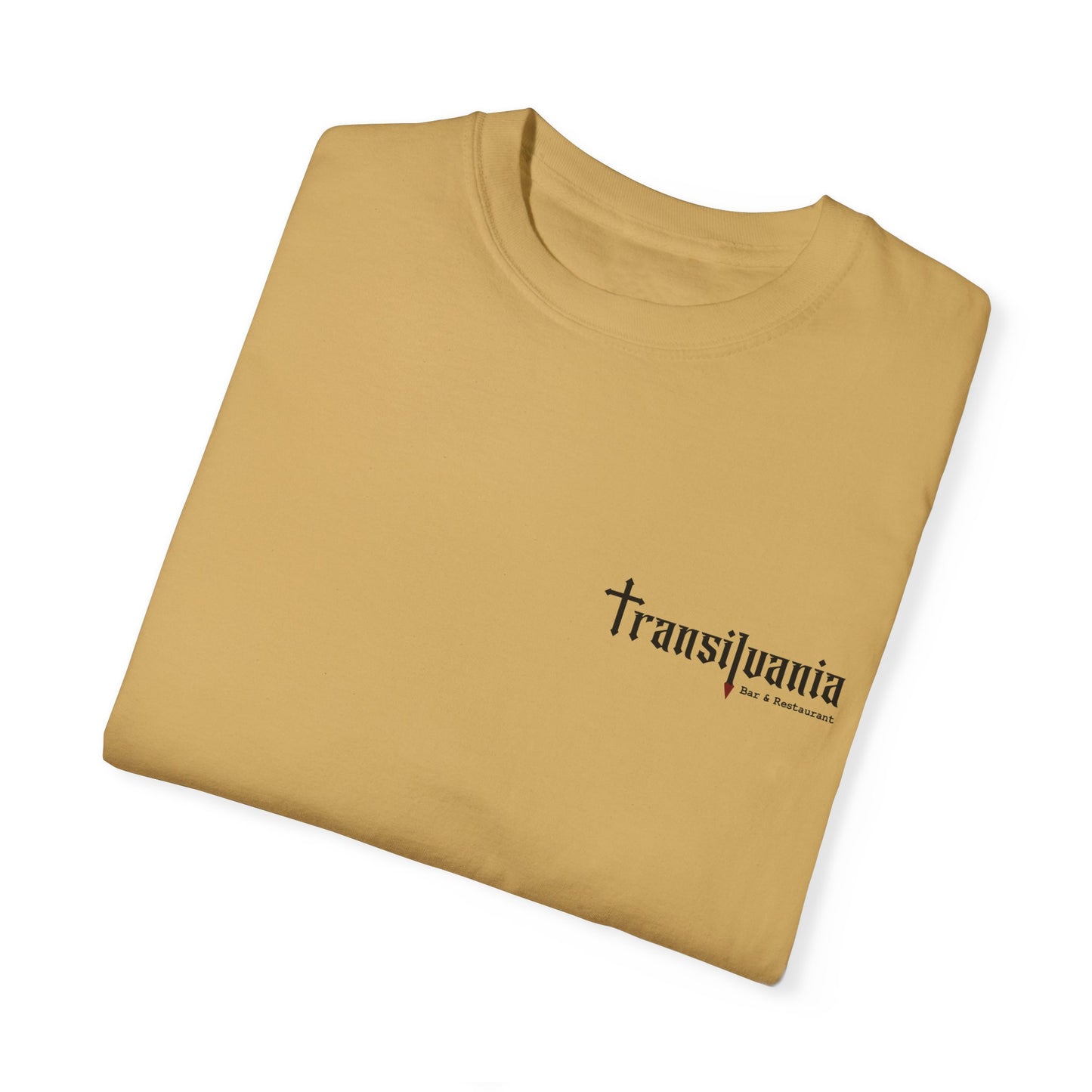 Transylvania Unisex Garment-Dyed T-Shirt - Vintage Style Graphic Tee