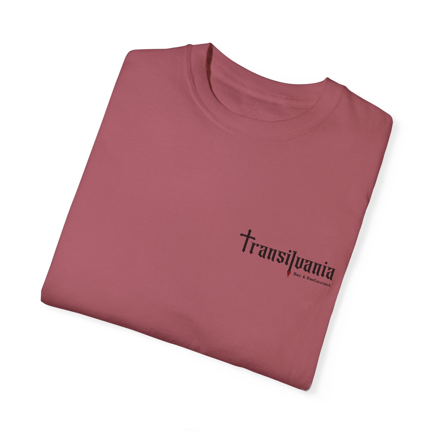 Transylvania Unisex Garment-Dyed T-Shirt - Vintage Style Graphic Tee