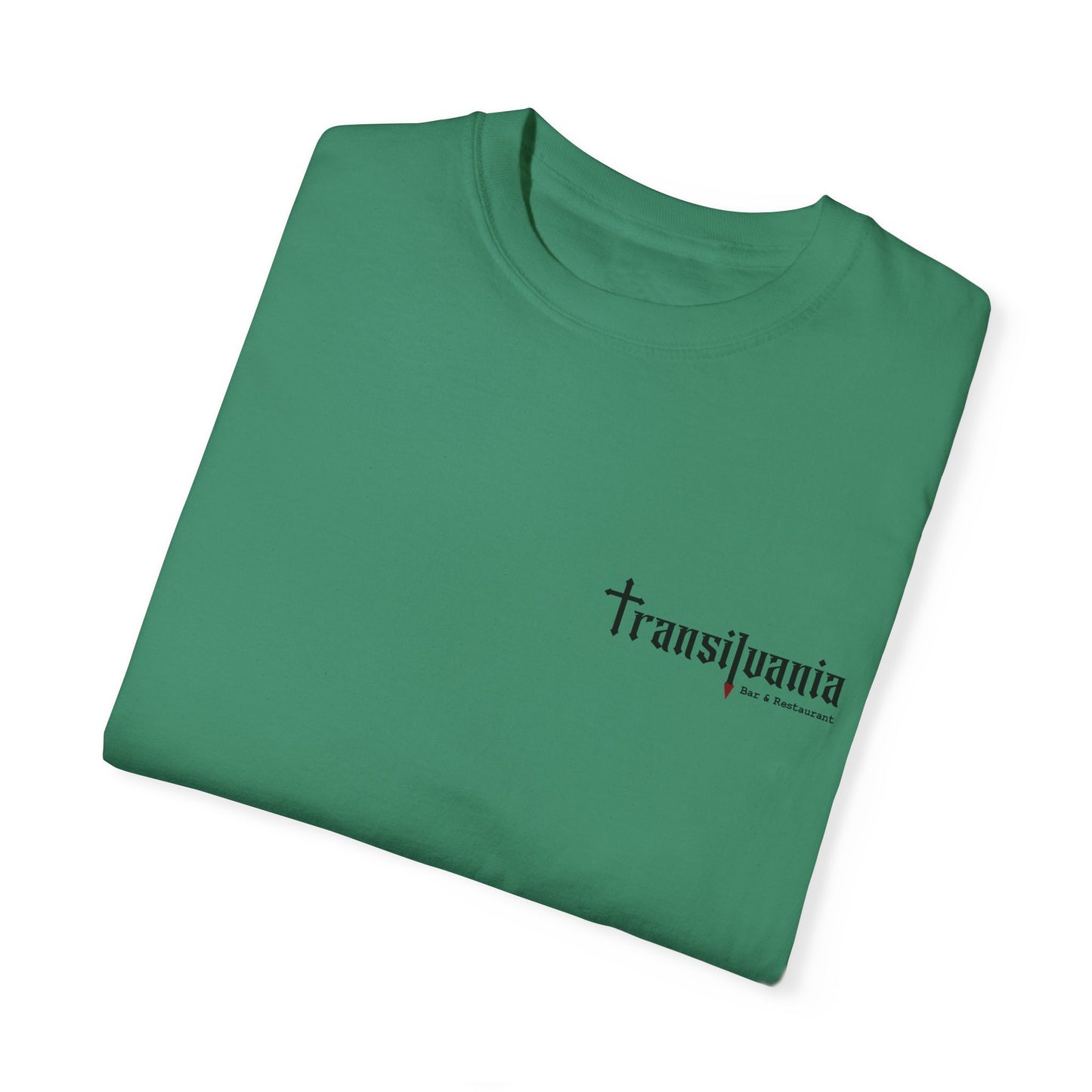 Transylvania Unisex Garment-Dyed T-Shirt - Vintage Style Graphic Tee