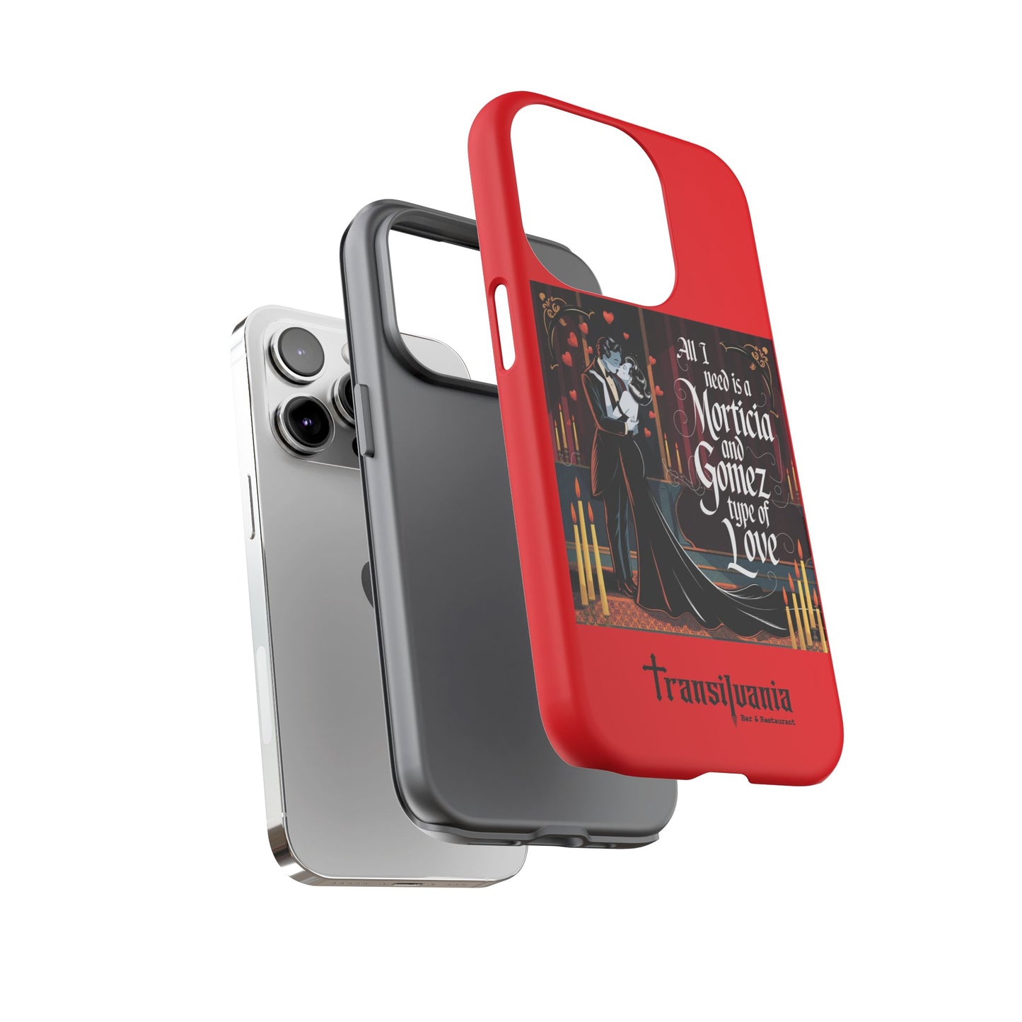 Transylvania Tough Case - Morticia & Gomez Type of Love Design