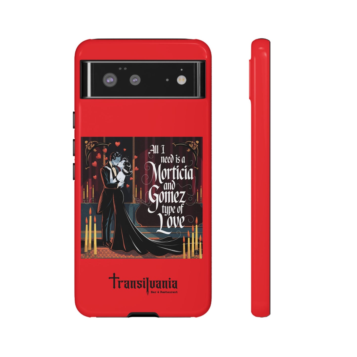 Transylvania Tough Case - Morticia & Gomez Type of Love Design